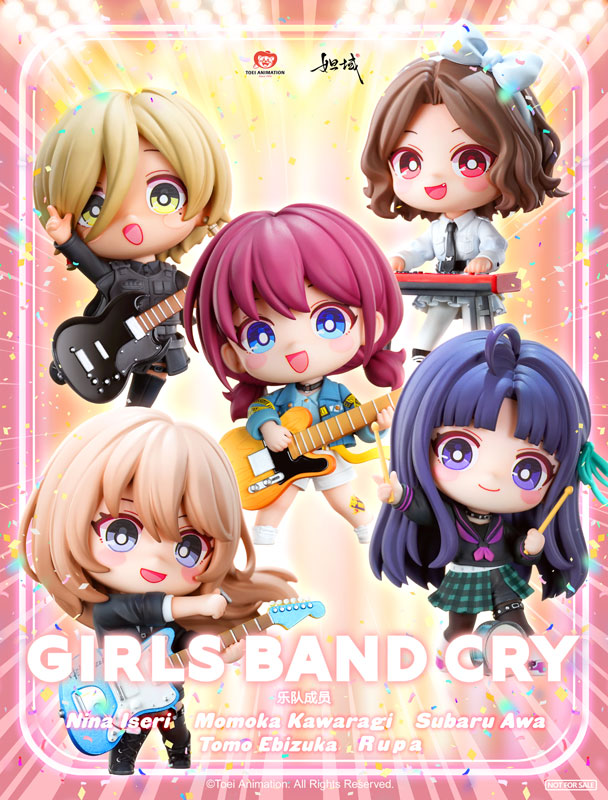 SPECIAL ORDER Da Yu - Girls Band Cry SD Figure - Togenashi Togeari Box Set [JP]