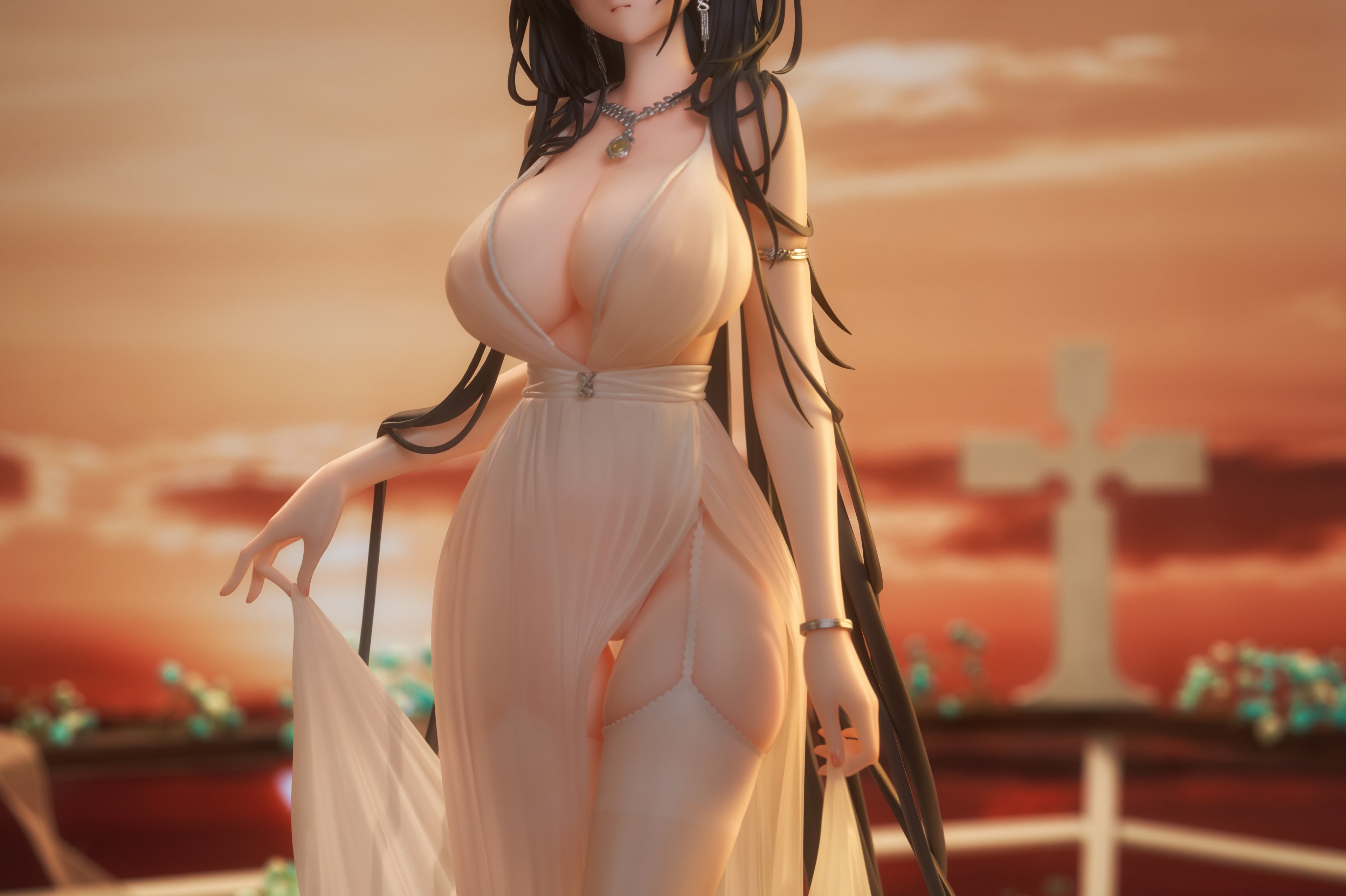 PRE-ORDER AniGame - Azur Lane - Taihou: Temptation on the Sea Breeze Ver. Deluxe Set of 2 1/6