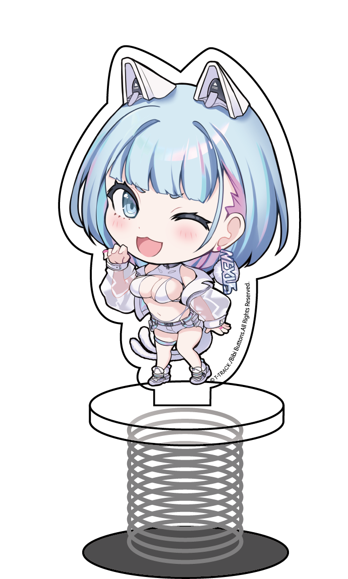 PRE-ORDER Bibi Buttons - T-Track Original Work - Kin Mirai Nekomata Miu: DX Ver. 1/6