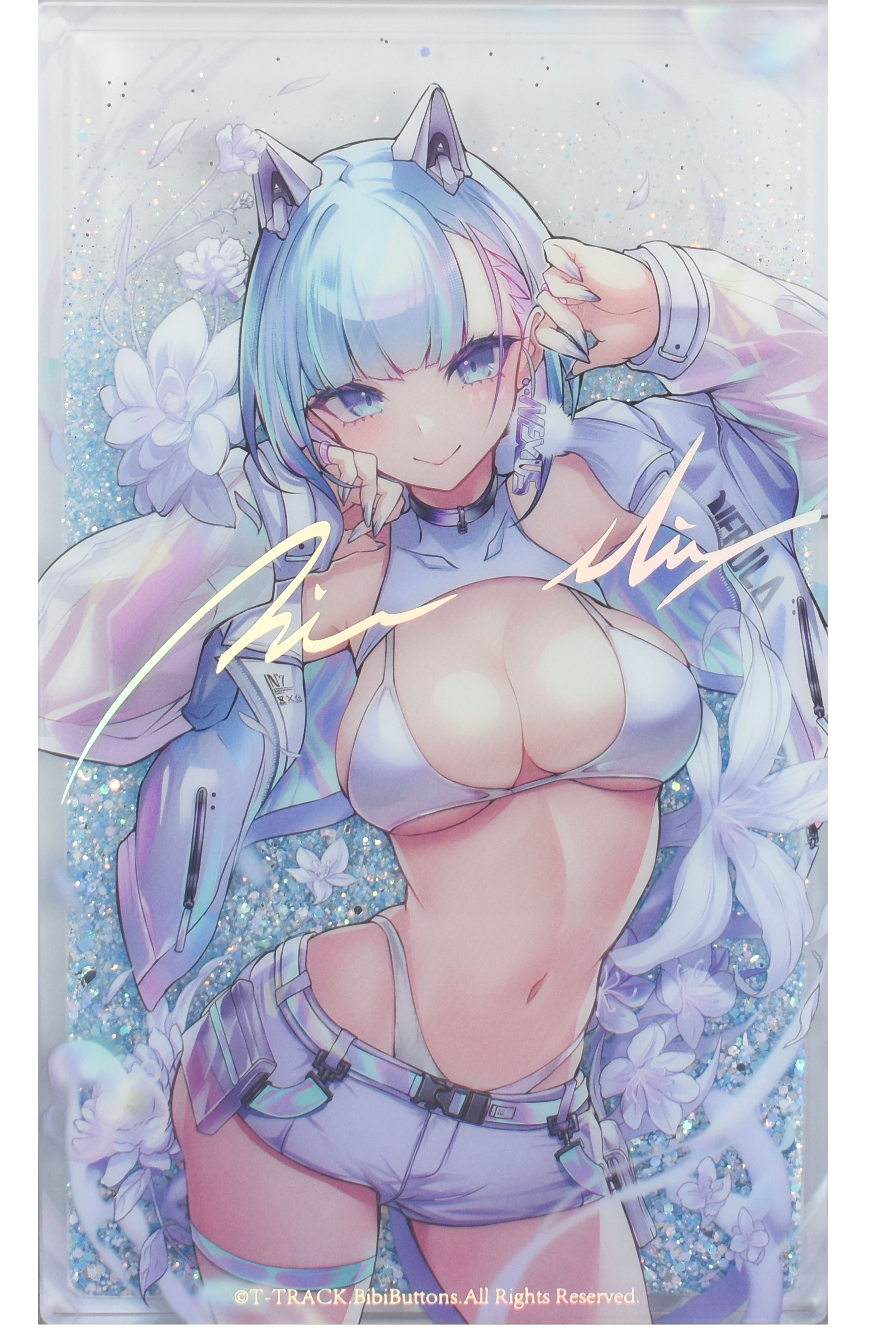 PRE-ORDER Bibi Buttons - T-Track Original Work - Kin Mirai Nekomata Miu: DX Ver. 1/6