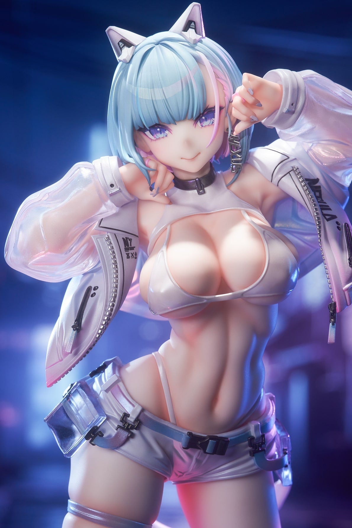PRE-ORDER Bibi Buttons - T-Track Original Work - Kin Mirai Nekomata Miu: DX Ver. 1/6