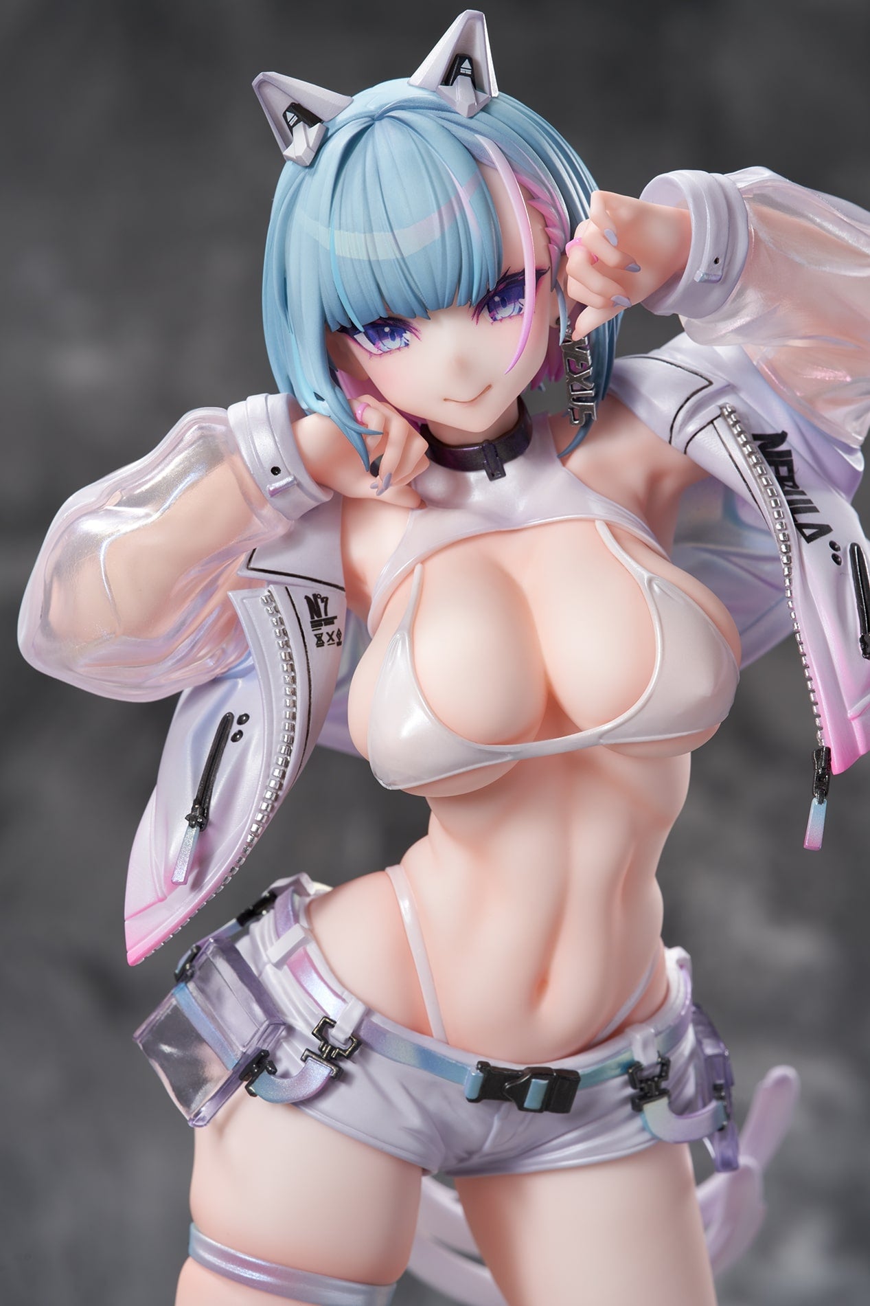 PRE-ORDER Bibi Buttons - T-Track Original Work - Kin Mirai Nekomata Miu: DX Ver. 1/6