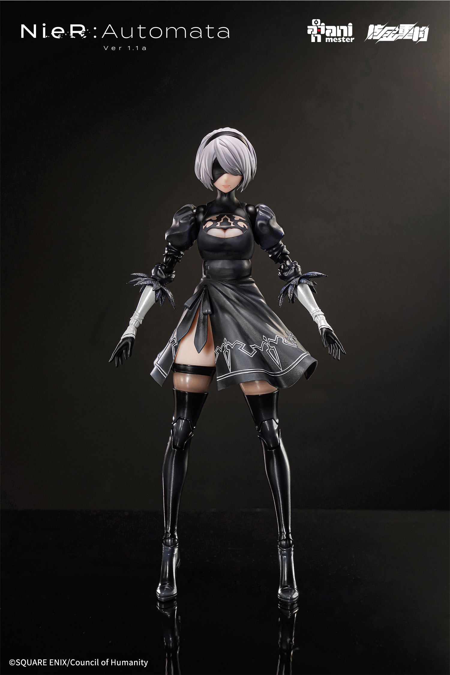 PRE-ORDER Animester - Nuclear Gold Reconstruction - Nier: Automata Ver1.1a - 2B 1/9