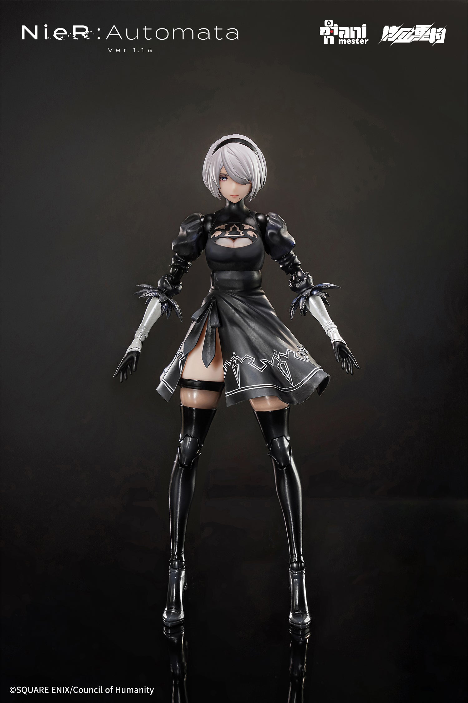 PRE-ORDER Animester - Nuclear Gold Reconstruction - Nier: Automata Ver1.1a - 2B 1/9