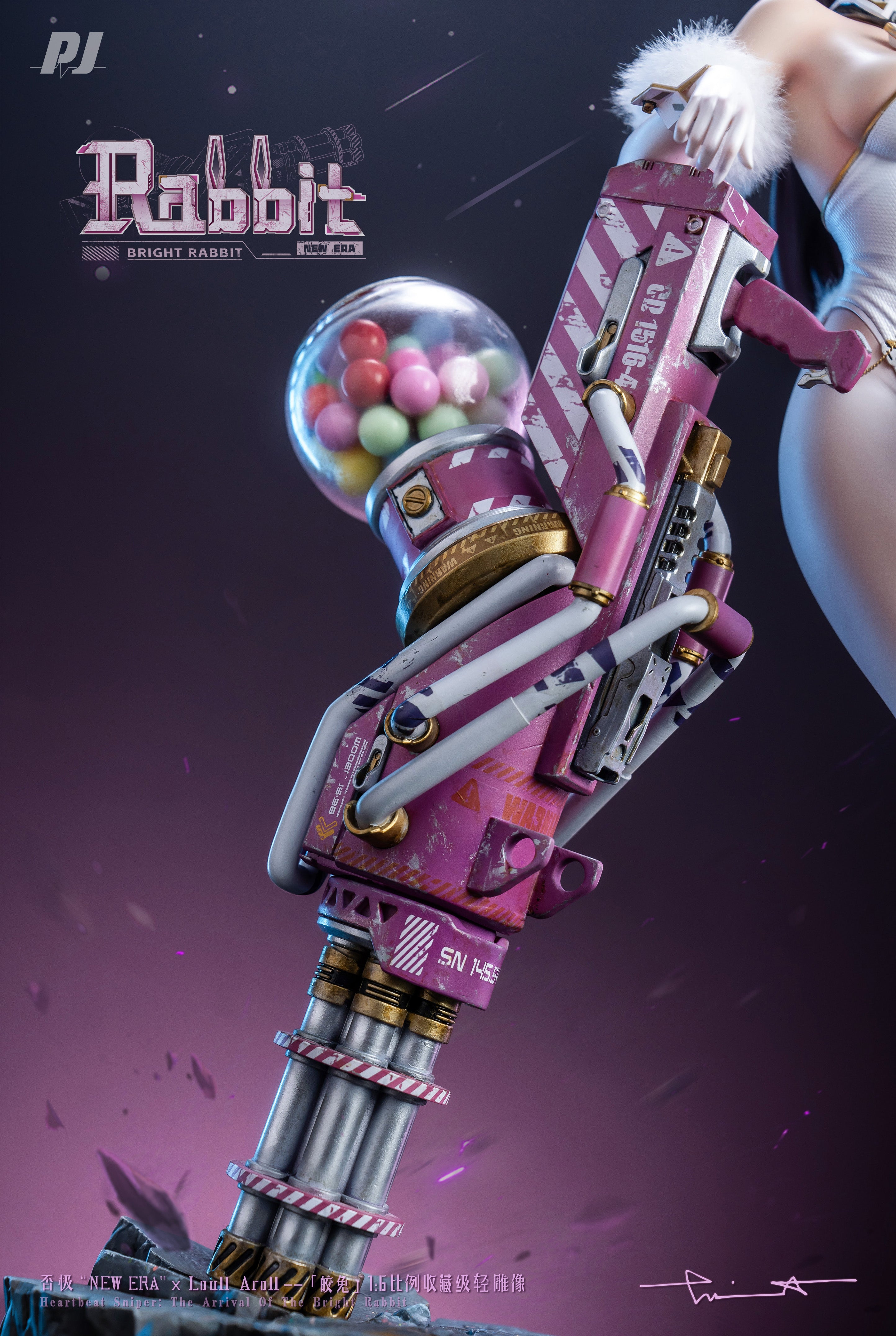 PRE-ORDER PIJI - New Era x Loull Aroll - Bright Rabbit 1/6