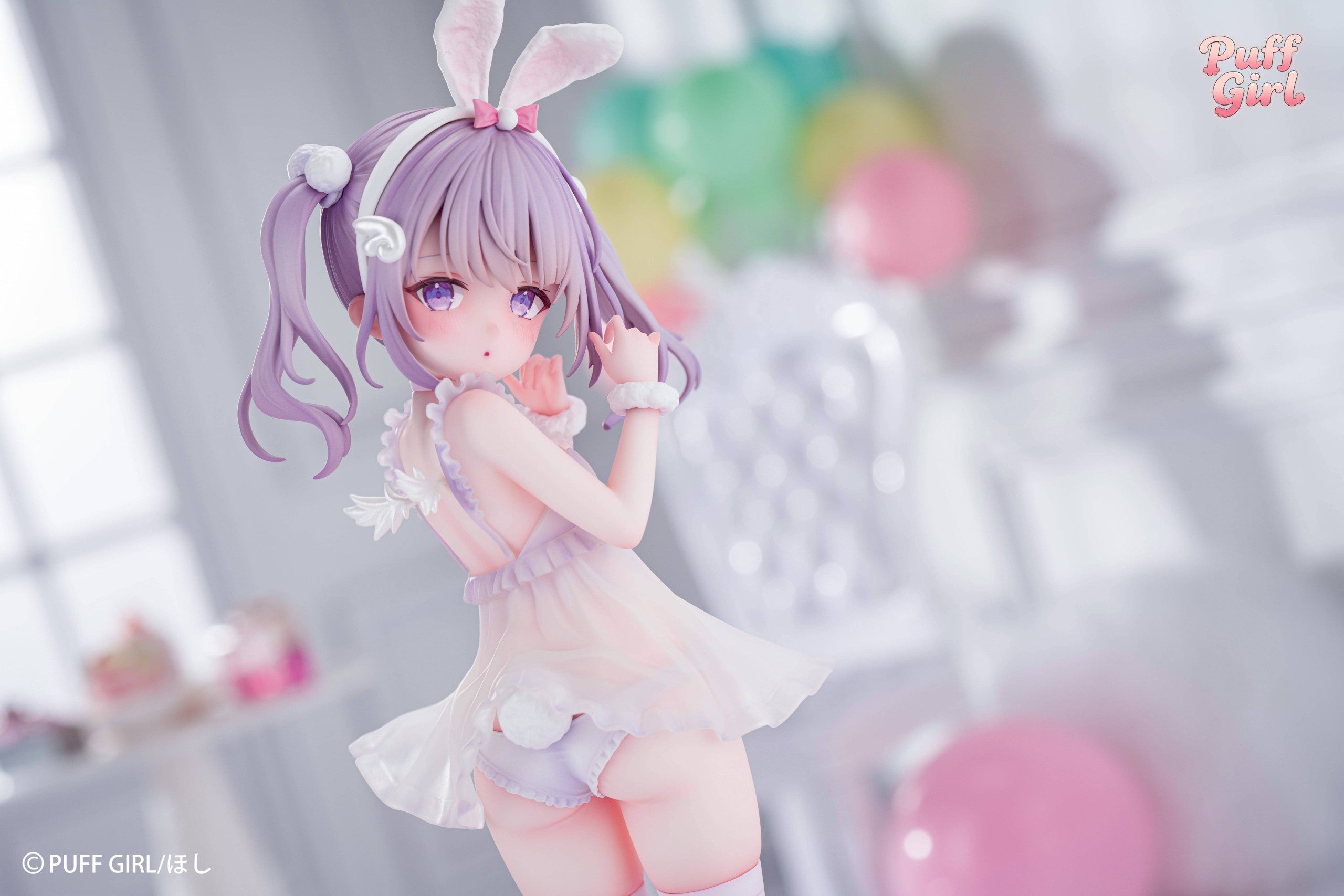 SPECIAL ORDER PUFF GIRL - Hoshi Illustration - White Rabbit Angel 1/6 [JP]
