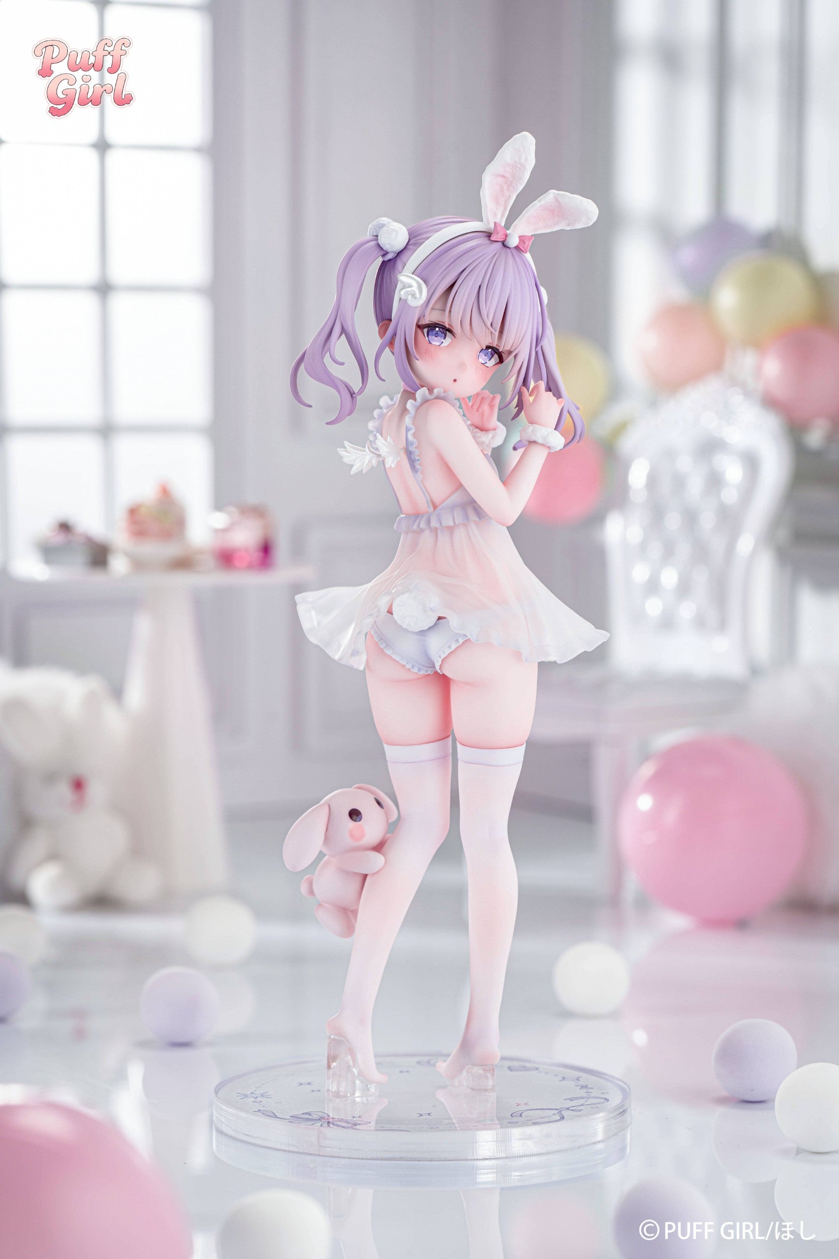SPECIAL ORDER PUFF GIRL - Hoshi Illustration - White Rabbit Angel: Bonus Edition 1/6 [JP]