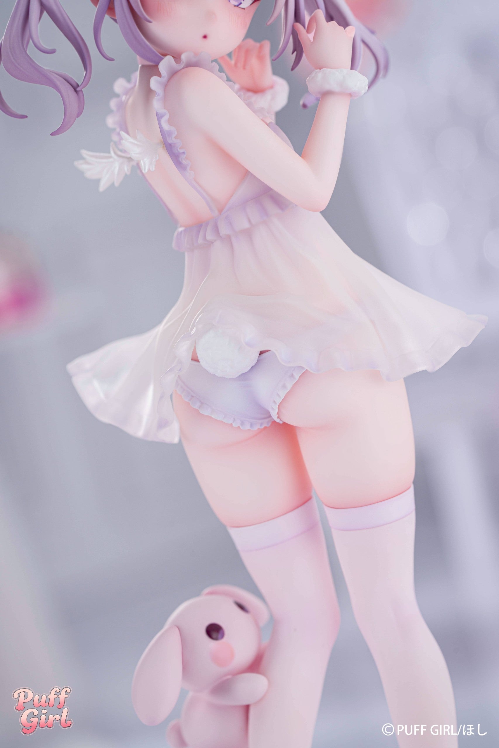 SPECIAL ORDER PUFF GIRL - Hoshi Illustration - White Rabbit Angel: Bonus Edition 1/6 [JP]