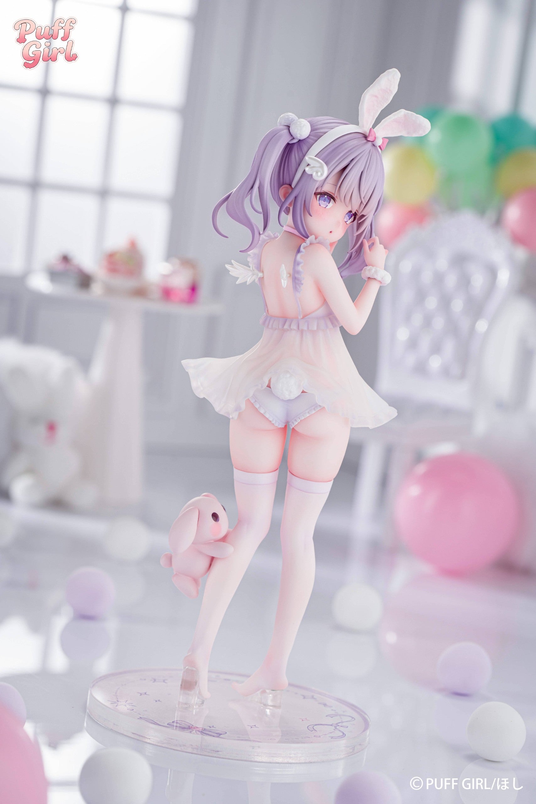 SPECIAL ORDER PUFF GIRL - Hoshi Illustration - White Rabbit Angel: Bonus Edition 1/6 [JP]