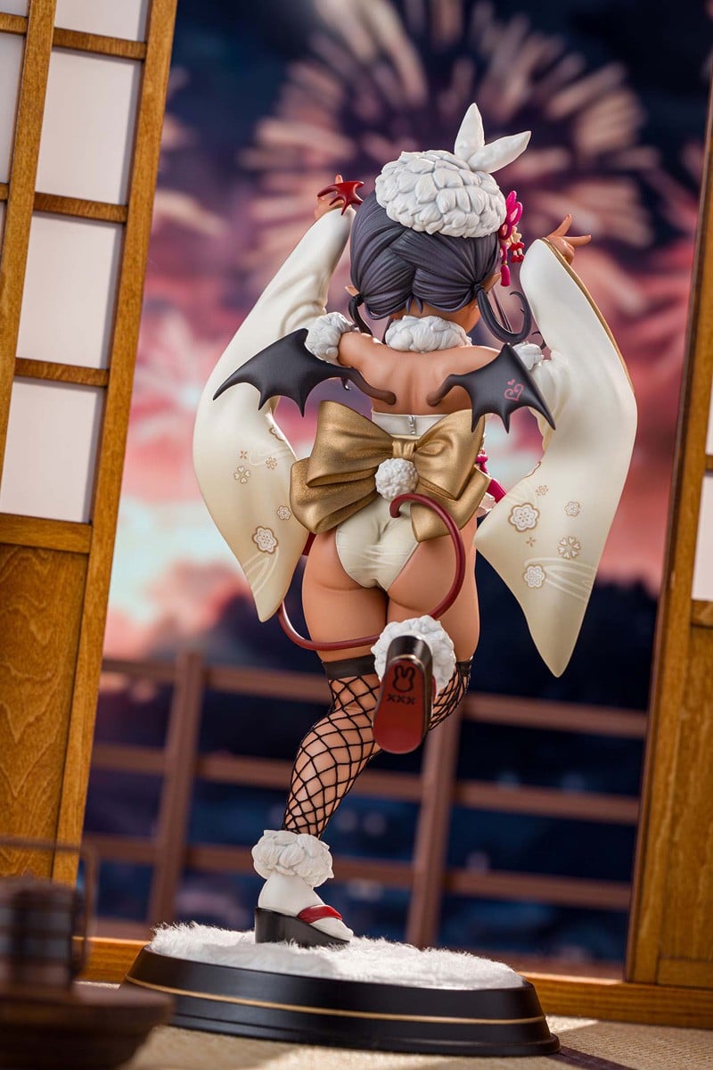 SPECIAL ORDER Kiwi Toys - Toranto Illustration - Tanned Succubus-chan Haregi: Bunny Ver. 1/6 [JP]
