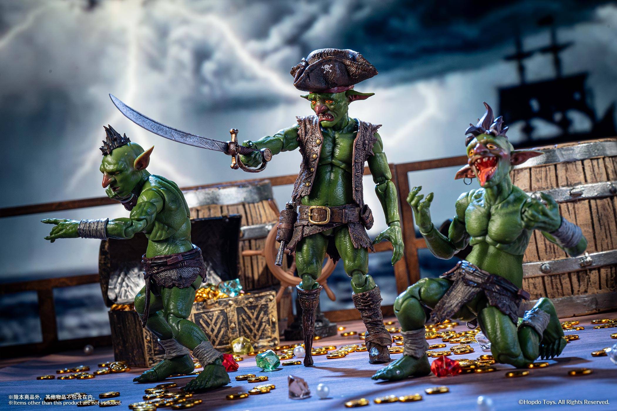 SPECIAL ORDER HopDo Toys - Goblin Tribe - Pirate Goblin 1/12 [JP]