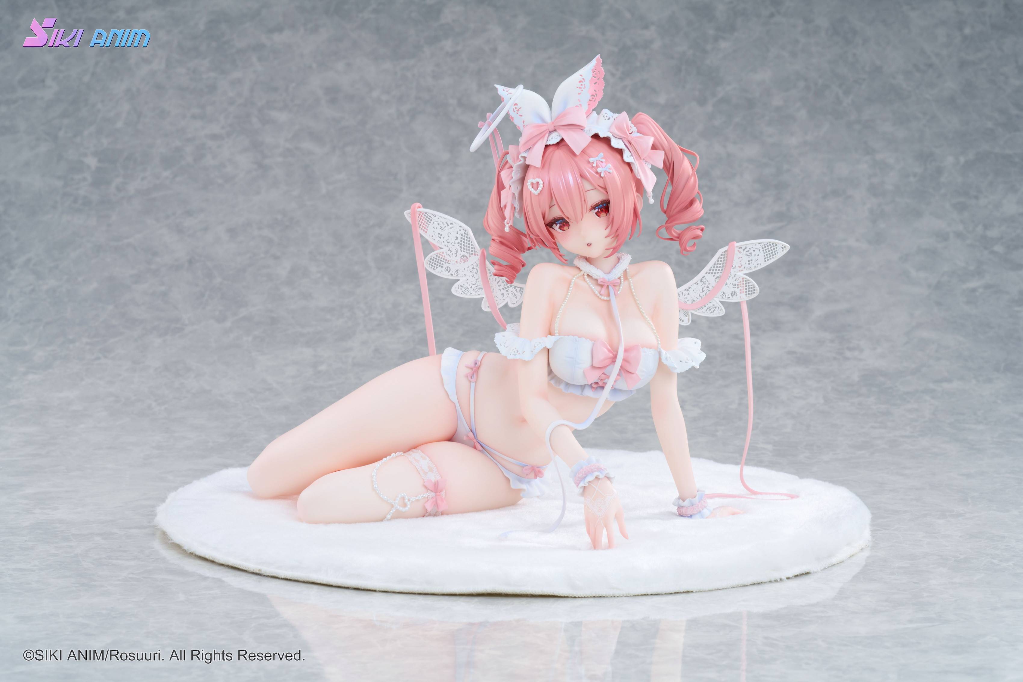 SPECIAL ORDER SIKI ANIM - Rosuuri Illustration - White Rabbit Rosu: Angel Ver. 1/4 [JP]
