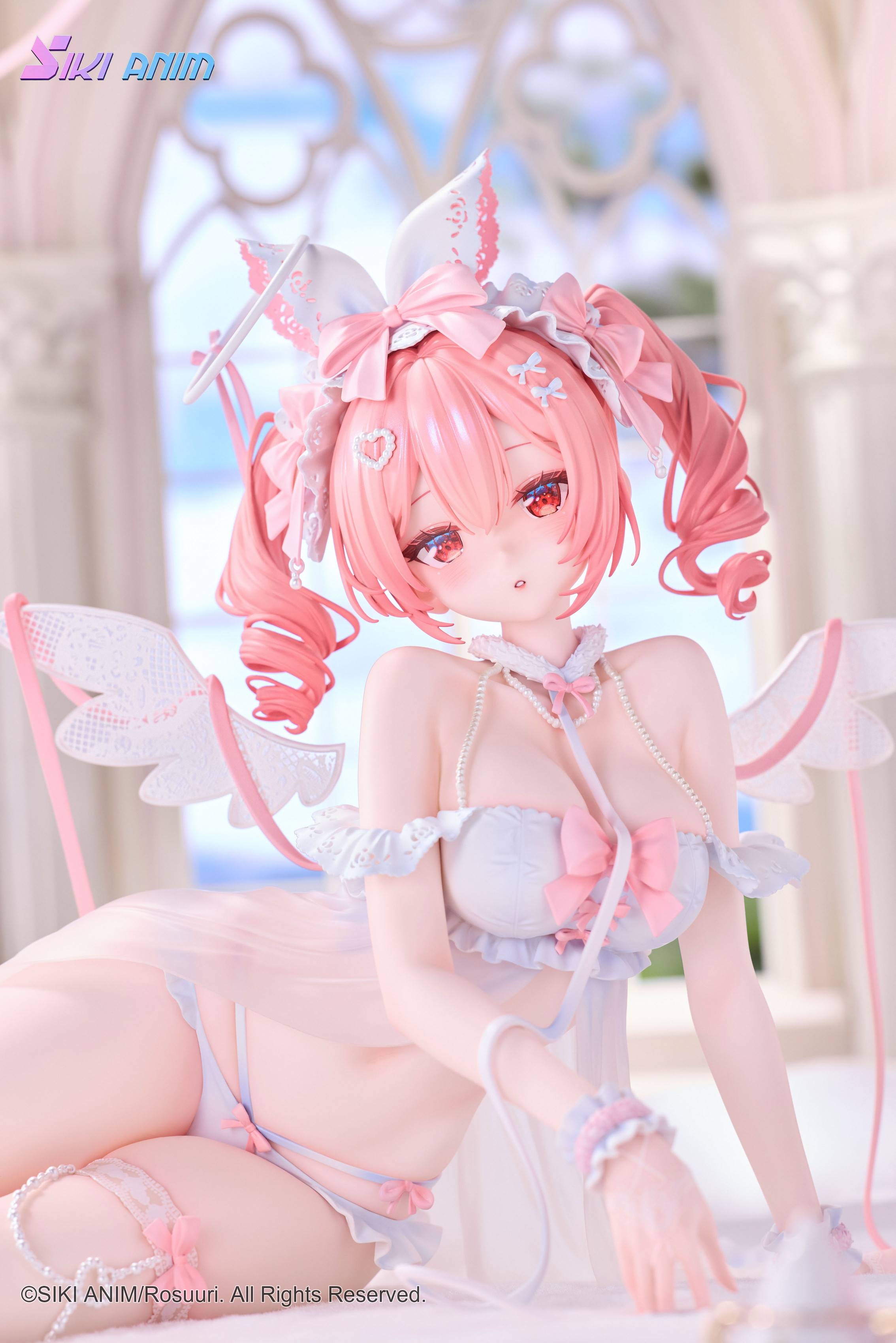SPECIAL ORDER SIKI ANIM - Rosuuri Illustration - White Rabbit Rosu: Angel Ver. 1/4 [JP]