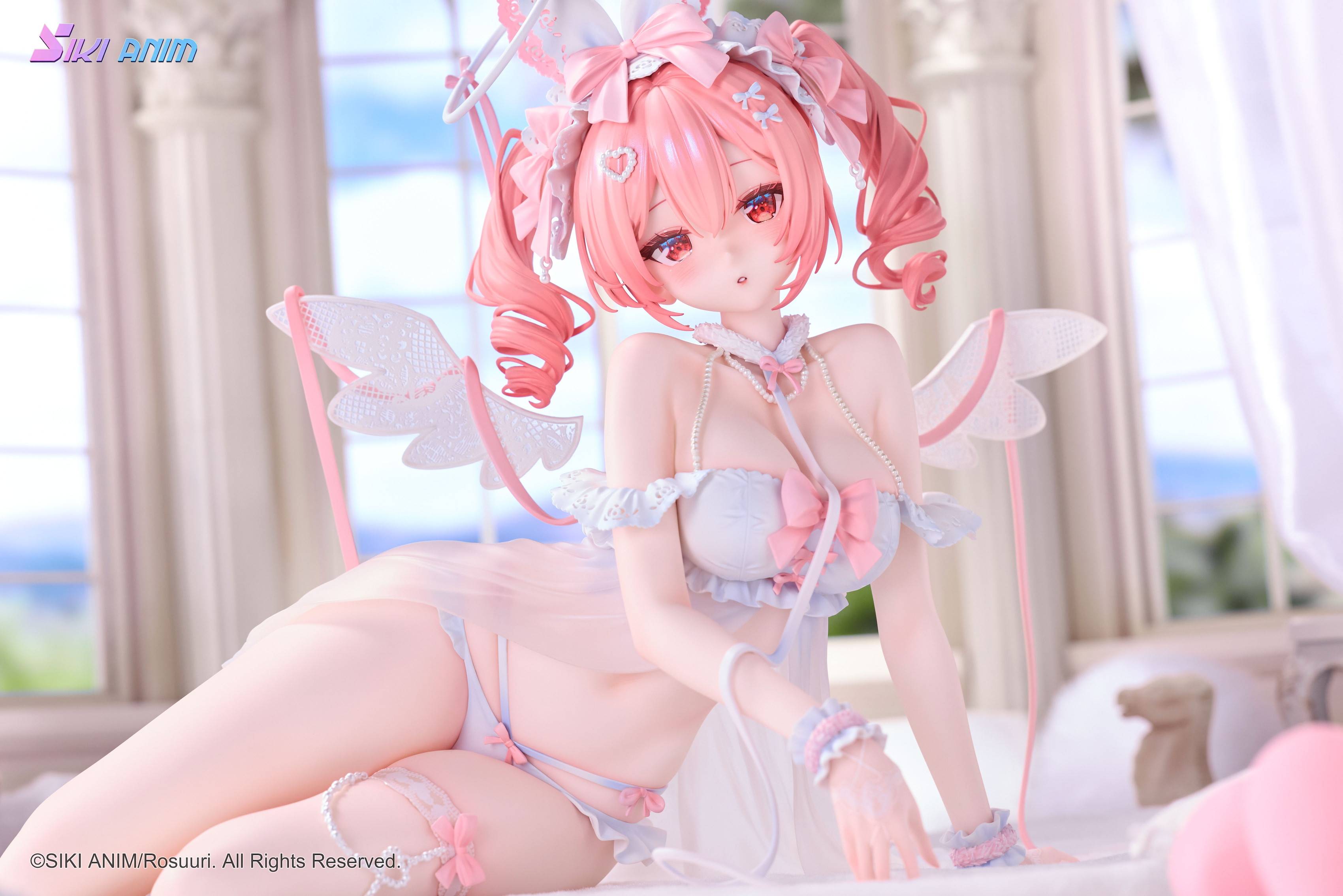 SPECIAL ORDER SIKI ANIM - Rosuuri Illustration - White Rabbit Rosu: Angel Ver. 1/4 [JP]