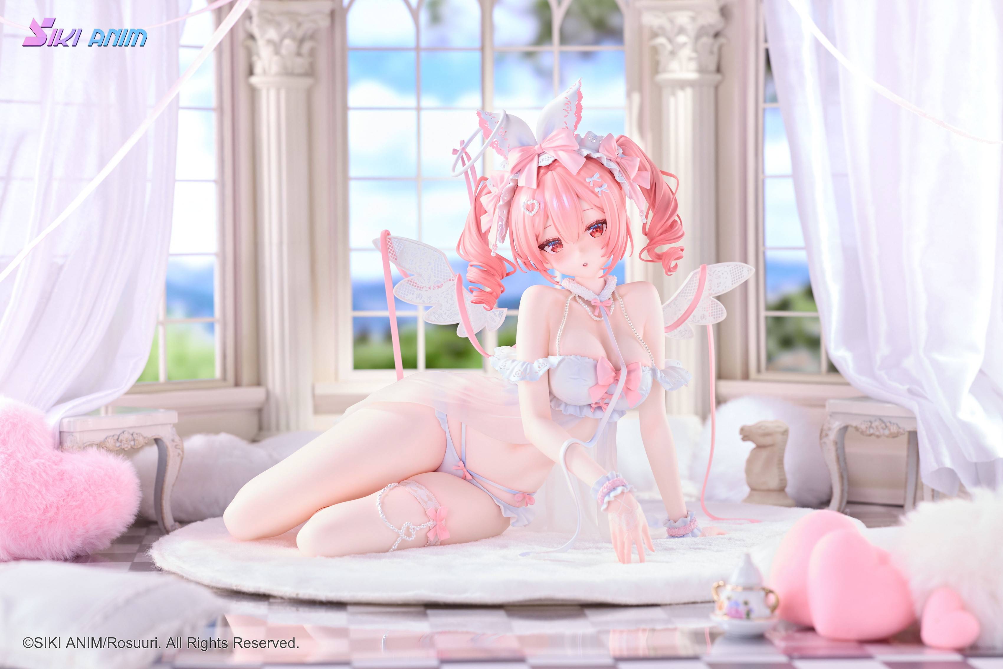 SPECIAL ORDER SIKI ANIM - Rosuuri Illustration - White Rabbit Rosu: Angel Ver. 1/4 [JP]