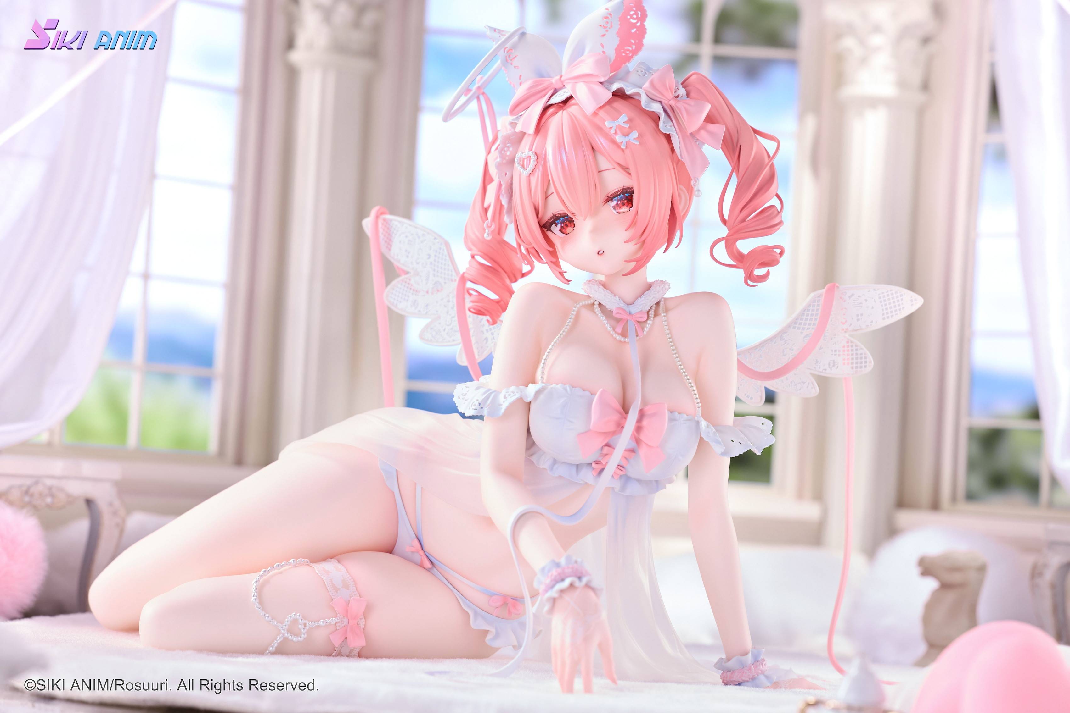 SPECIAL ORDER SIKI ANIM - Rosuuri Illustration - White Rabbit Rosu: Angel Ver. 1/4 [JP]