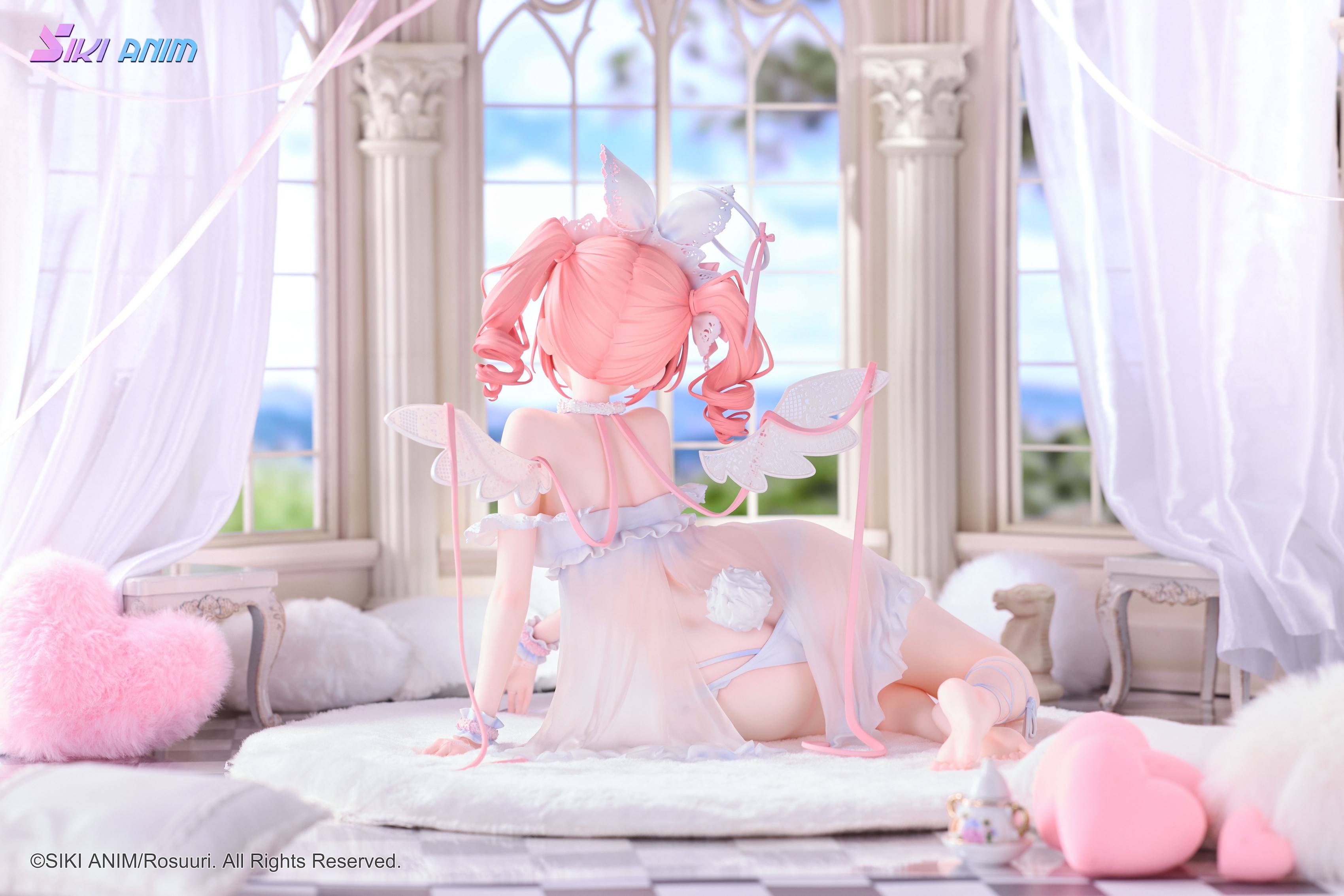 SPECIAL ORDER SIKI ANIM - Rosuuri Illustration - White Rabbit Rosu: Angel Ver. Bonus Edition 1/4 [JP]