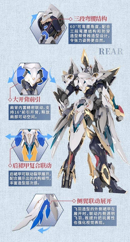 SPECIAL ORDER GS-TOYS - GS-TOYS × Yu Yi Tang - Emp-02 - Hao Ling: White Emperor Divine Machine [JP]