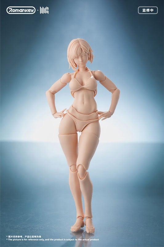 SPECIAL ORDER Romankey - UMS004 - Super Action Female Body 1/12 [JP]