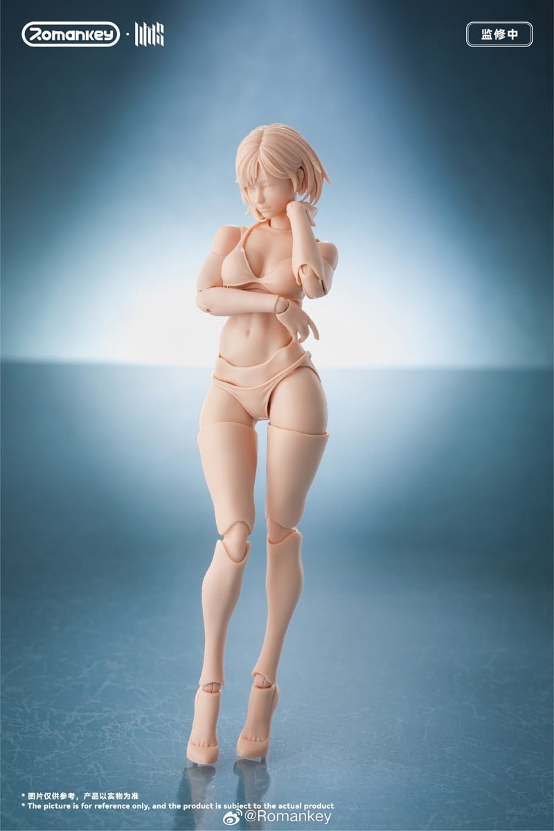 SPECIAL ORDER Romankey - UMS004 - Super Action Female Body 1/12 [JP]