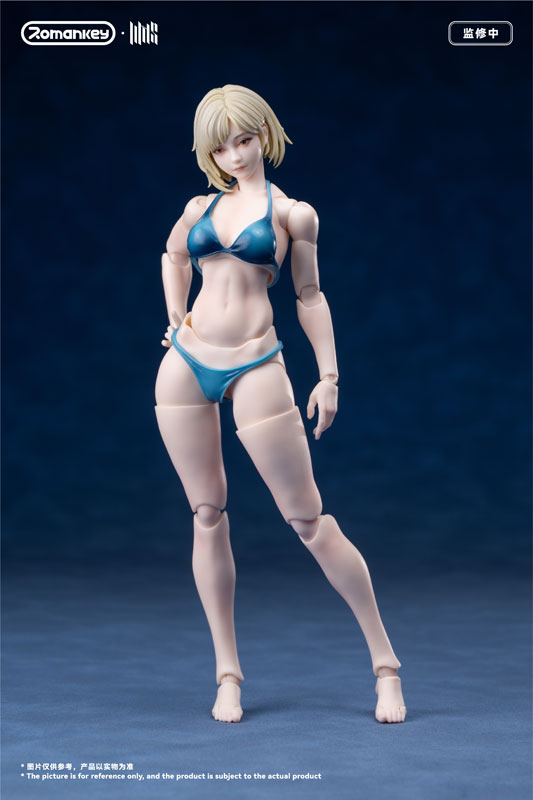 SPECIAL ORDER Romankey - UMS004C - Super Action Female Body 1/12 [JP]