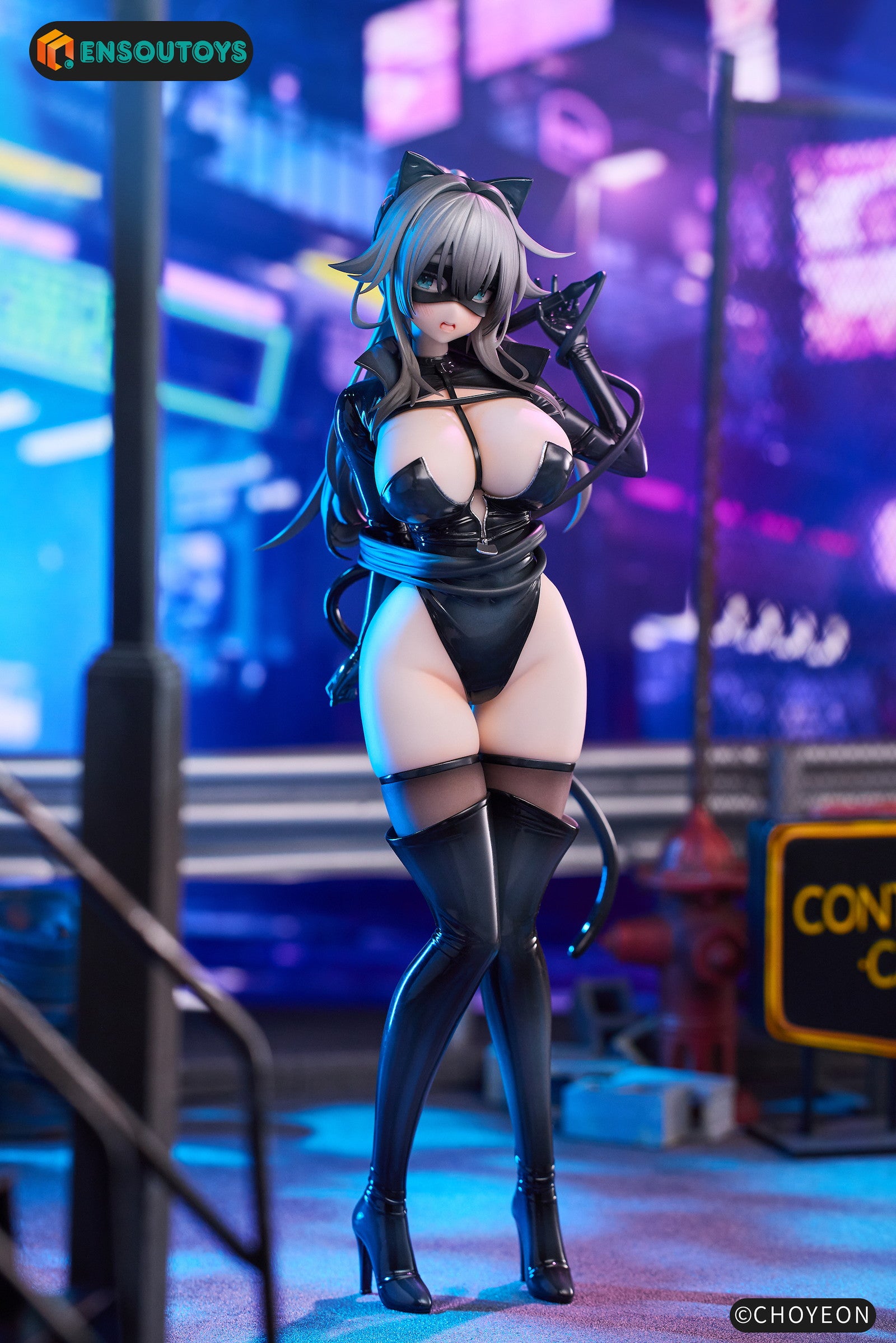 PRE-ORDER ENSOUTOYS - Cat Woman - Happy-chan: Different Color Edition 1/6
