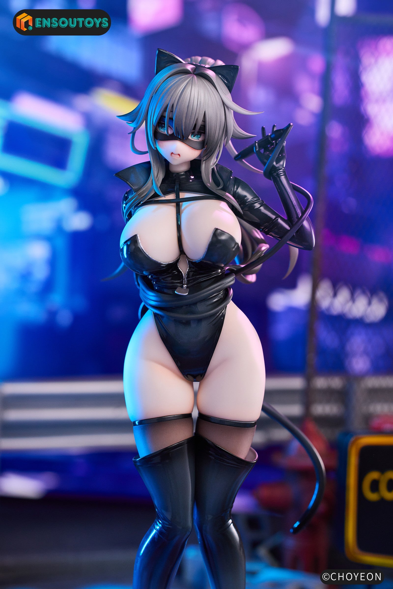 PRE-ORDER ENSOUTOYS - Cat Woman - Happy-chan: Different Color Edition 1/6