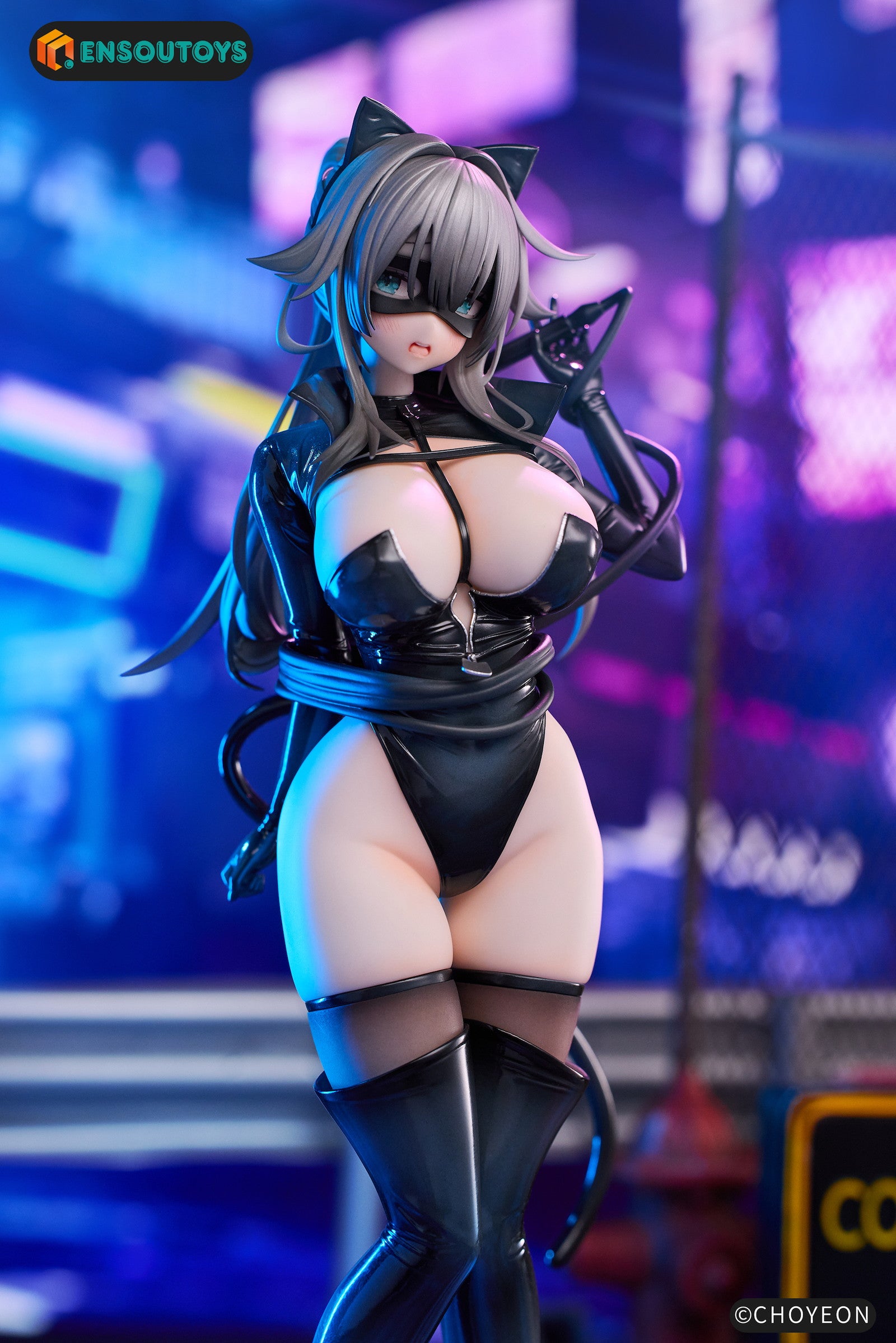 PRE-ORDER ENSOUTOYS - Cat Woman - Happy-chan: Different Color Edition 1/6
