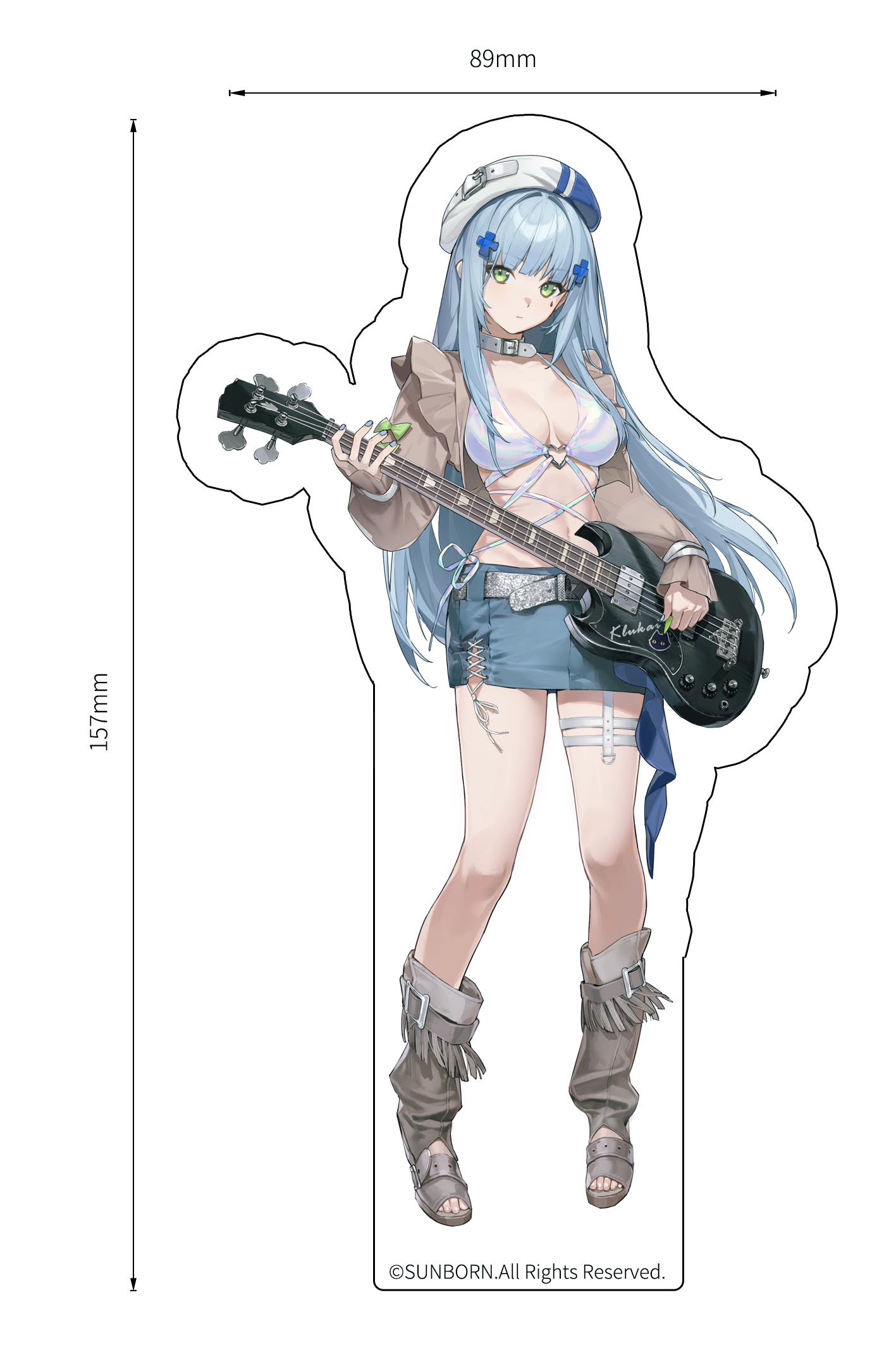 SPECIAL ORDER KAWA DESIGN - Girl's Frontline: Echoing Heatwave Series - Klukai: 10th Anniversary Ver. 1/6 [JP]