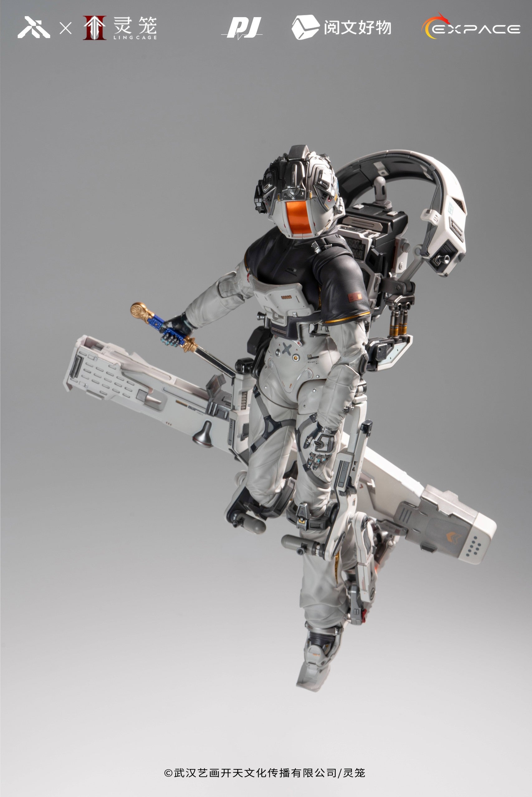 SPECIAL ORDER PIJI × Yuewen Goos × EXPACE - Ling Cage: Incarnation - Bai Yuekui: Yuyan EVA Suit Ver. Deluxe Edition 1/6 [JP]