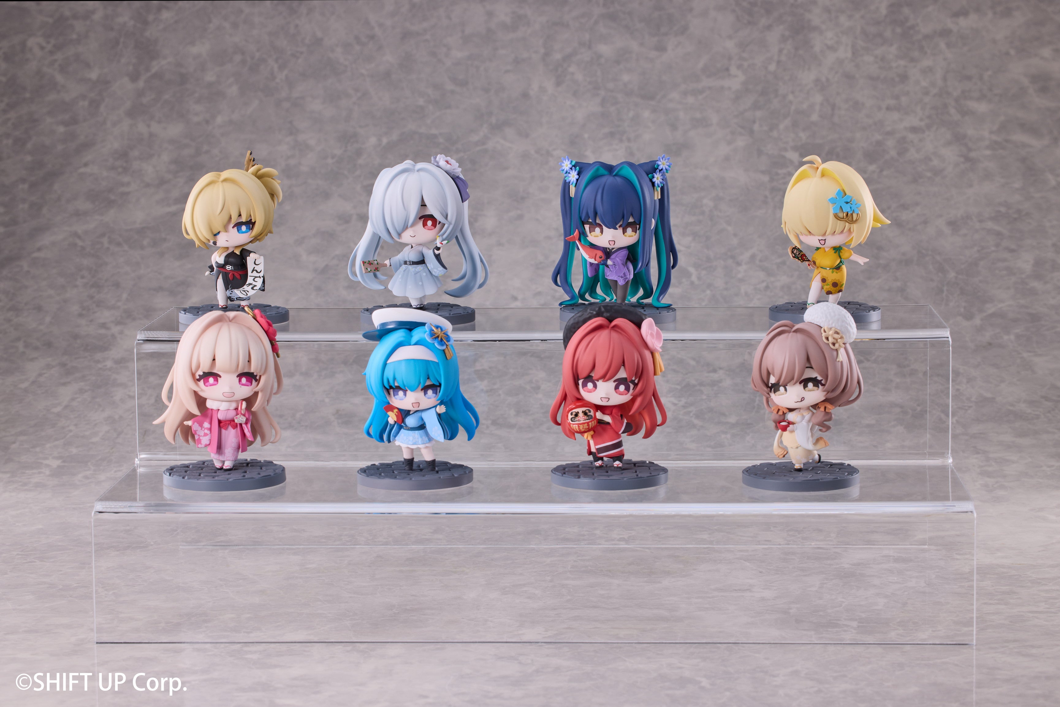 PRE-ORDER Hobby Sakura - Goddess of Victory: Nikke New Year Special SD Figure Complete Set