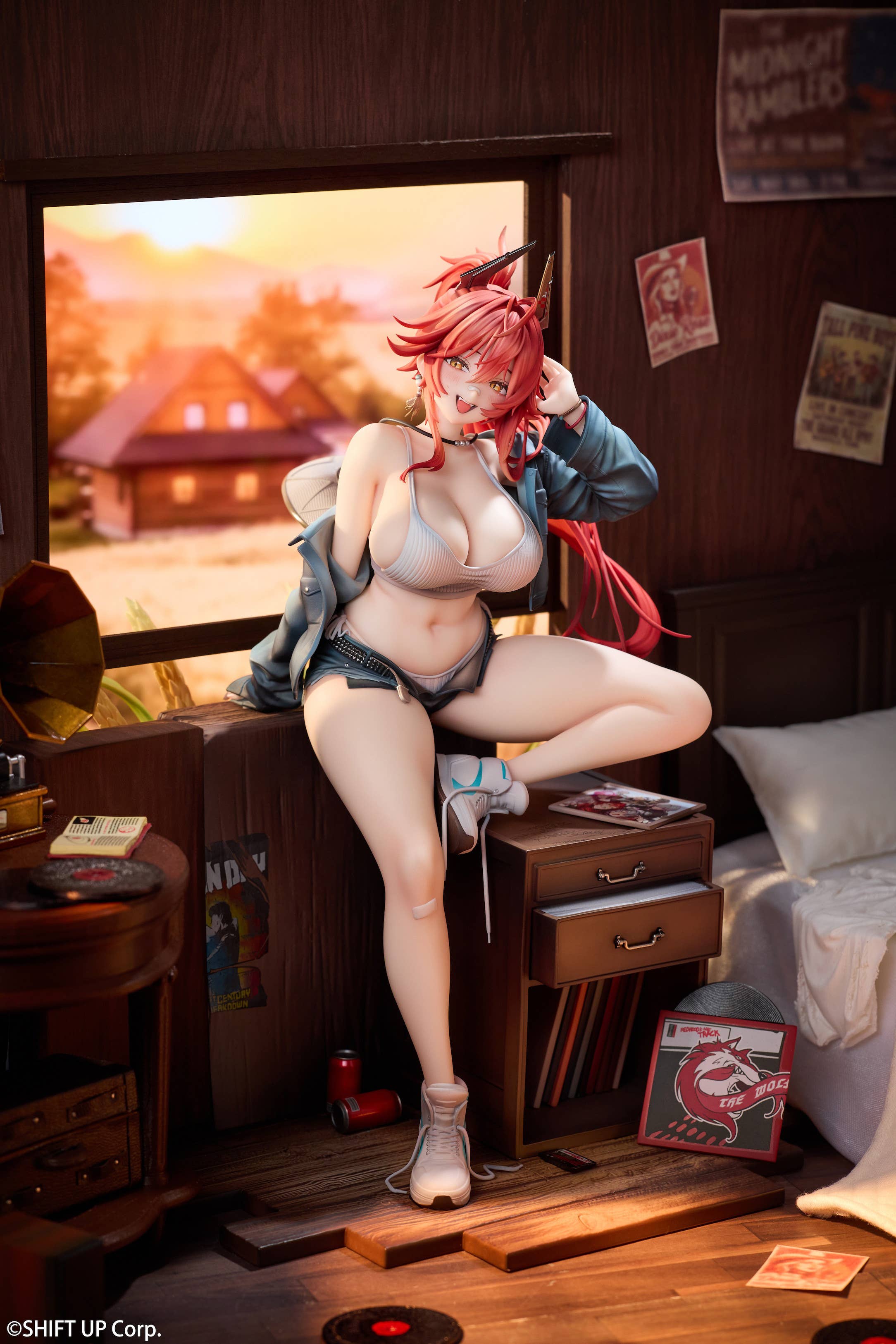 SPECIAL ORDER Hobby sakura - GODDESS OF VICTORY: NIKKE - Red Hood: Retro Days Deluxe Edition 1/7 [JP]