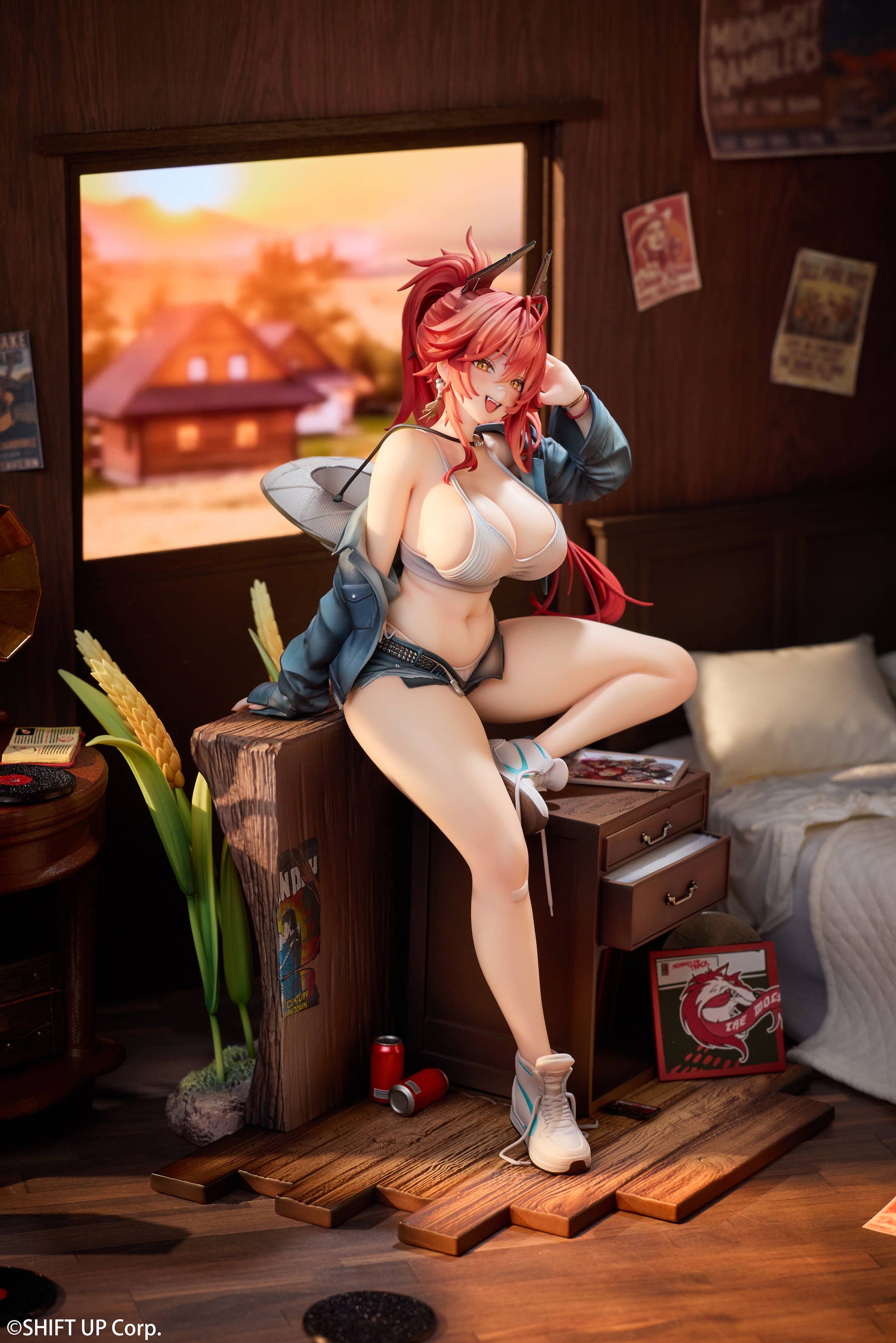 SPECIAL ORDER Hobby sakura - GODDESS OF VICTORY: NIKKE - Red Hood: Retro Days Deluxe Edition 1/7 [JP]