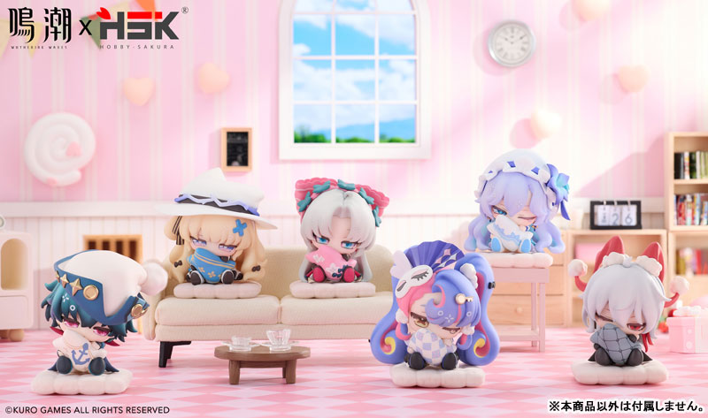 SPECIAL ORDER Hobby sakura - Wuthering Waves Nemunemu Series - Chibi Figure Complete Box [JP]