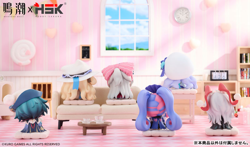 SPECIAL ORDER Hobby sakura - Wuthering Waves Nemunemu Series - Chibi Figure Complete Box [JP]