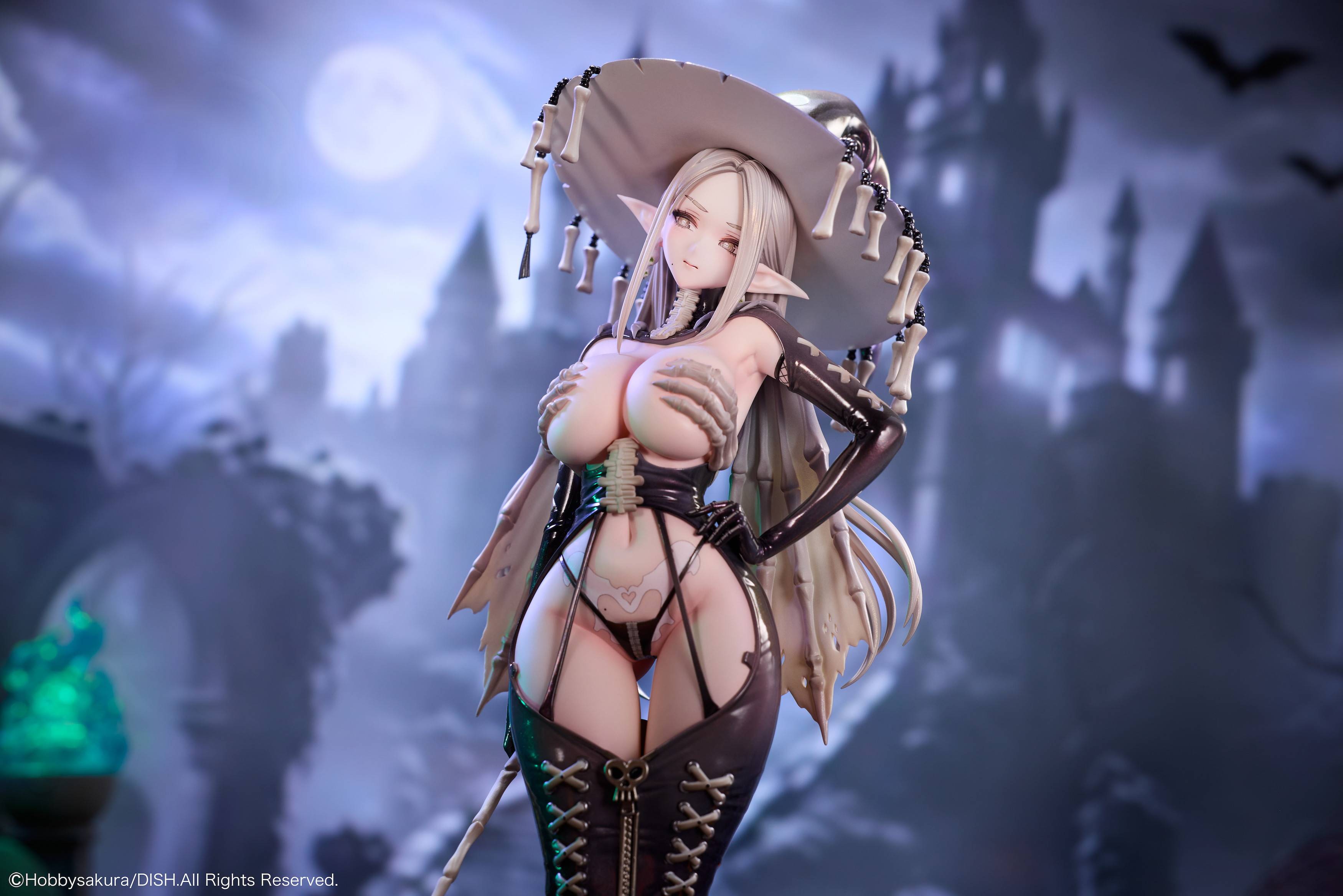 SPECIAL ORDER Hobby sakura - DISH Illustration - Skeleton Witch Skeltia: Deluxe Edition 1/7 [JP]
