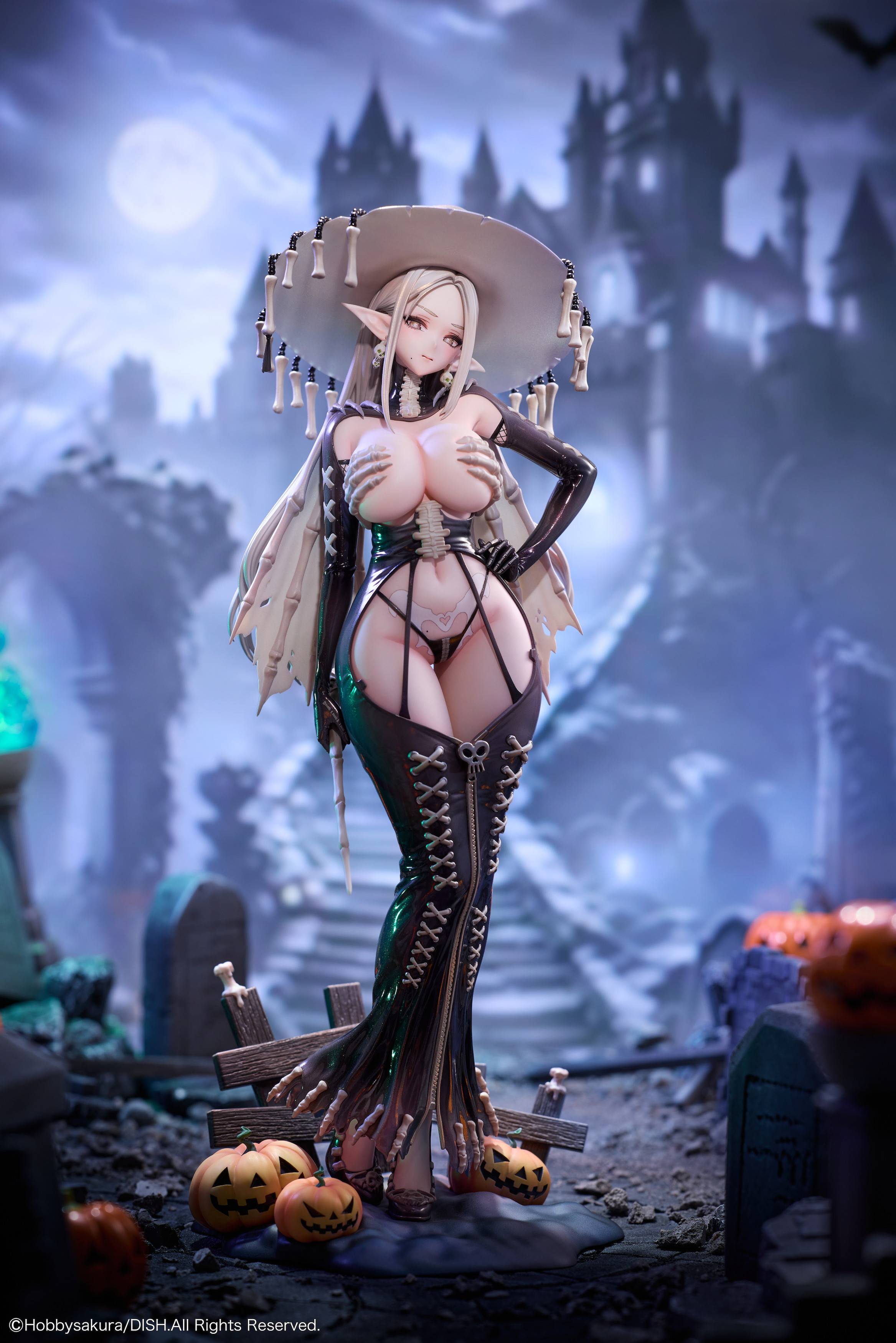 SPECIAL ORDER Hobby sakura - DISH Illustration - Skeleton Witch Skeltia 1/7 [JP]
