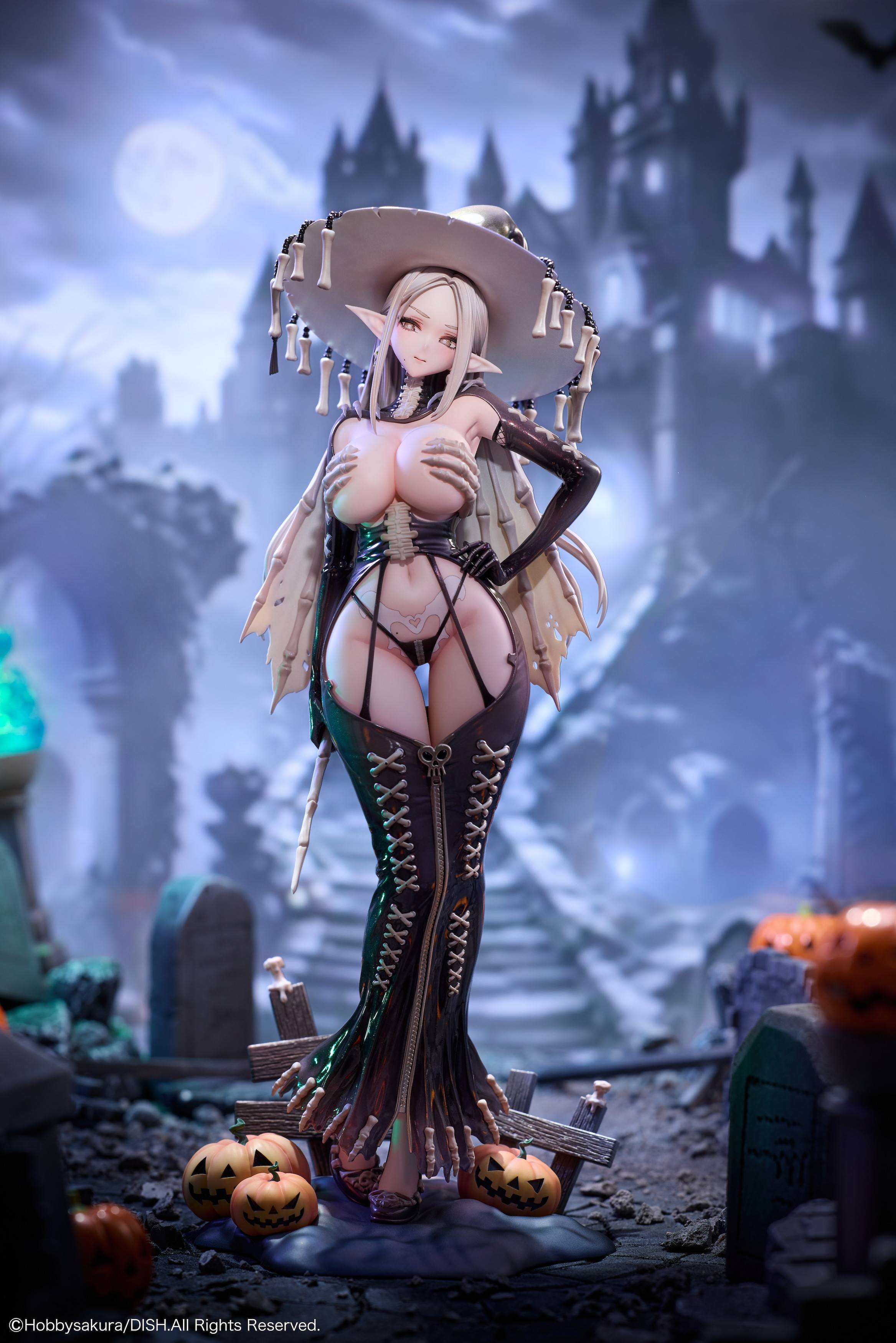SPECIAL ORDER Hobby sakura - DISH Illustration - Skeleton Witch Skeltia 1/7 [JP]