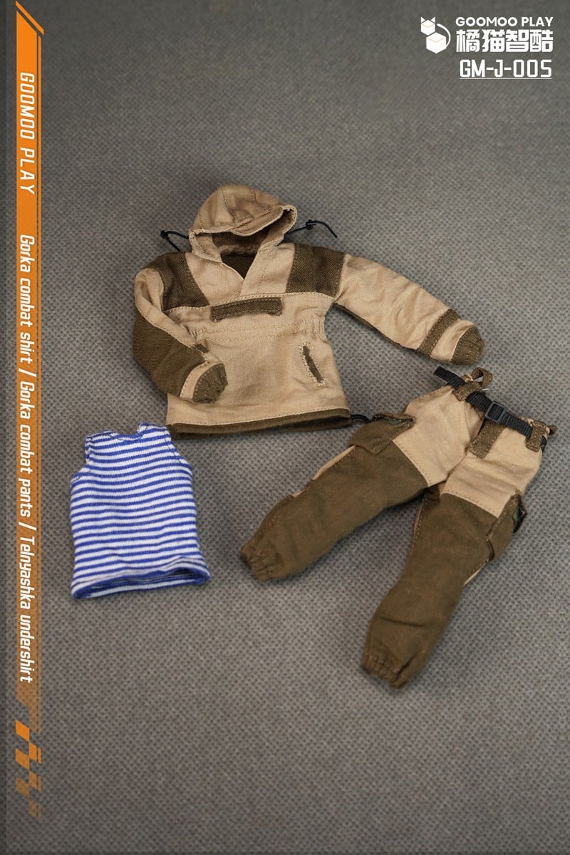 SPECIAL ORDER GOOMOO - Action Figure Outfit Set - GM-J-005 - Gorka Combat Wear Set 1/12 [JP]