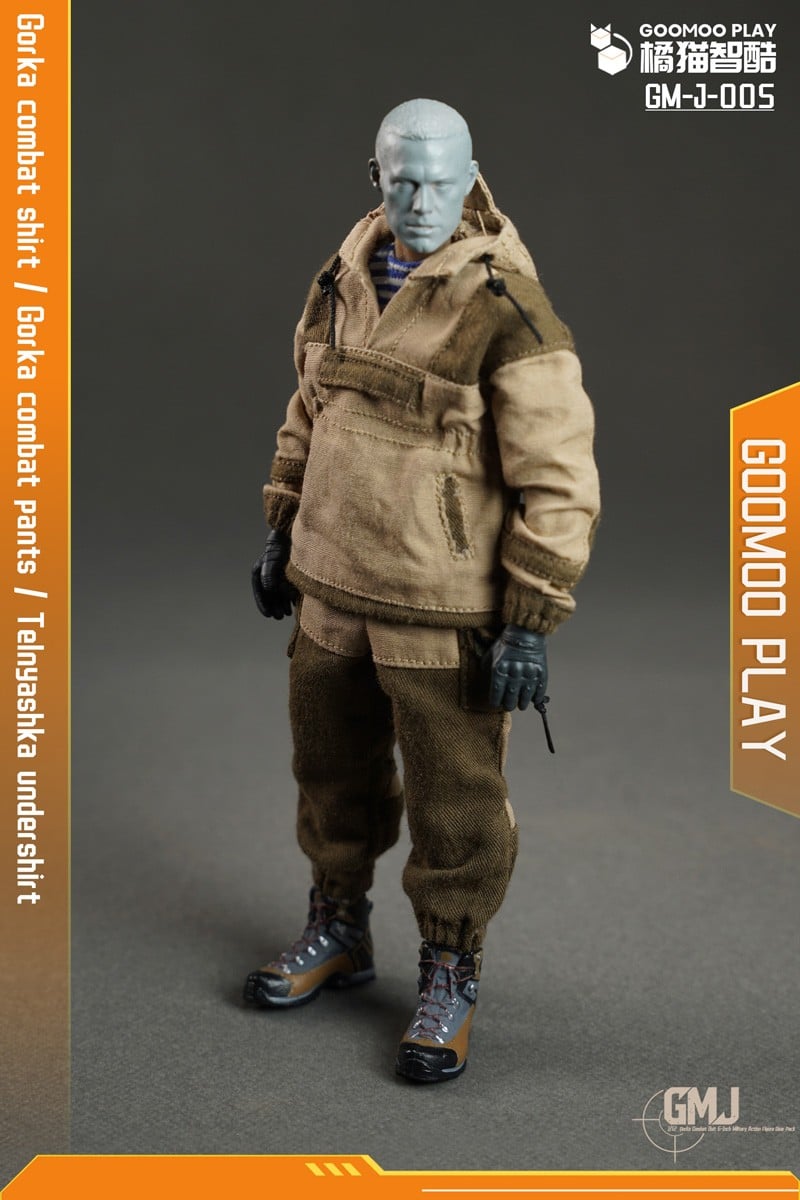 SPECIAL ORDER GOOMOO - Action Figure Outfit Set - GM-J-005 - Gorka Combat Wear Set 1/12 [JP]