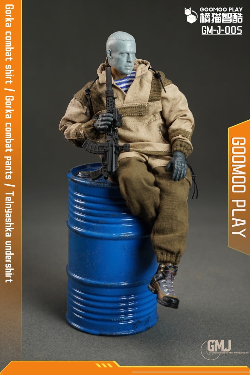 SPECIAL ORDER GOOMOO - Action Figure Outfit Set - GM-J-005 - Gorka Combat Wear Set 1/12 [JP]