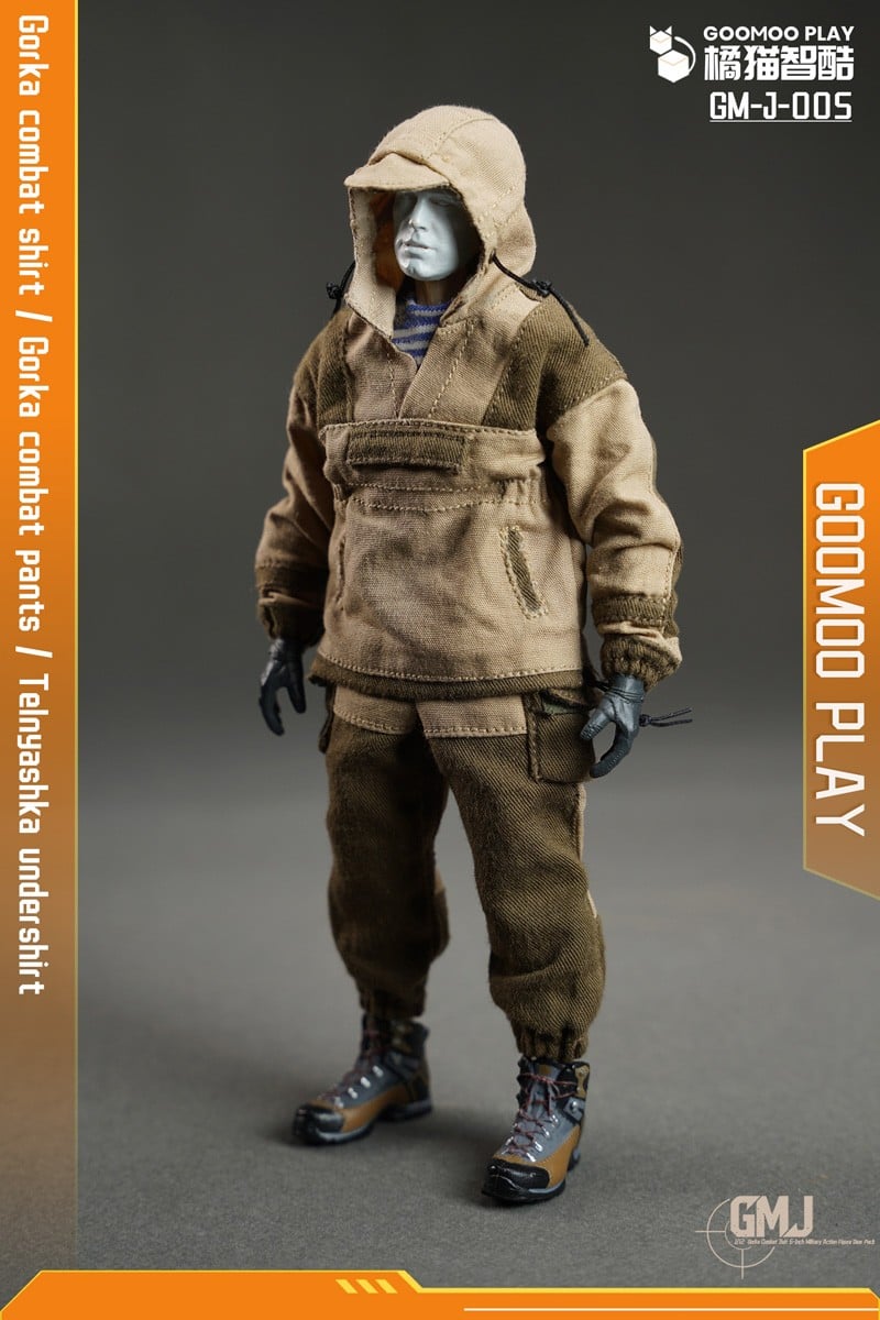 SPECIAL ORDER GOOMOO - Action Figure Outfit Set - GM-J-005 - Gorka Combat Wear Set 1/12 [JP]