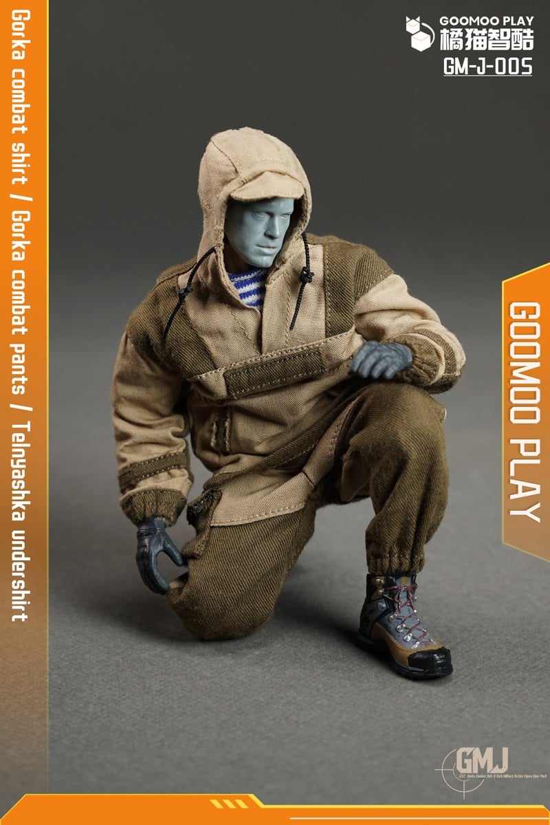 SPECIAL ORDER GOOMOO - Action Figure Outfit Set - GM-J-005 - Gorka Combat Wear Set 1/12 [JP]