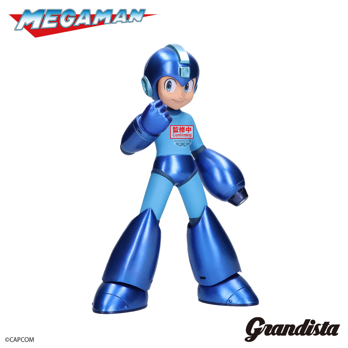 IN-STOCK Banpresto - Mega Man Grandista - Mega Man: Metallic Color Ver.