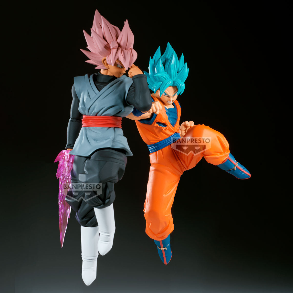 PRE-ORDER Banpresto - Dragon Ball Super Match Makers - Son Goku: Vs Goku Black: Super Saiyan Rosé