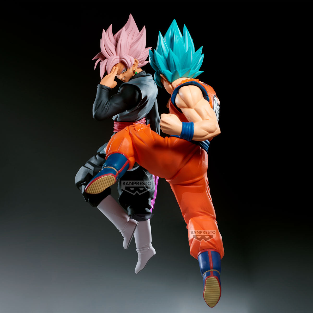PRE-ORDER Banpresto - Dragon Ball Super Match Makers - Goku Black: Super Saiyan Rosé: Vs Son Goku