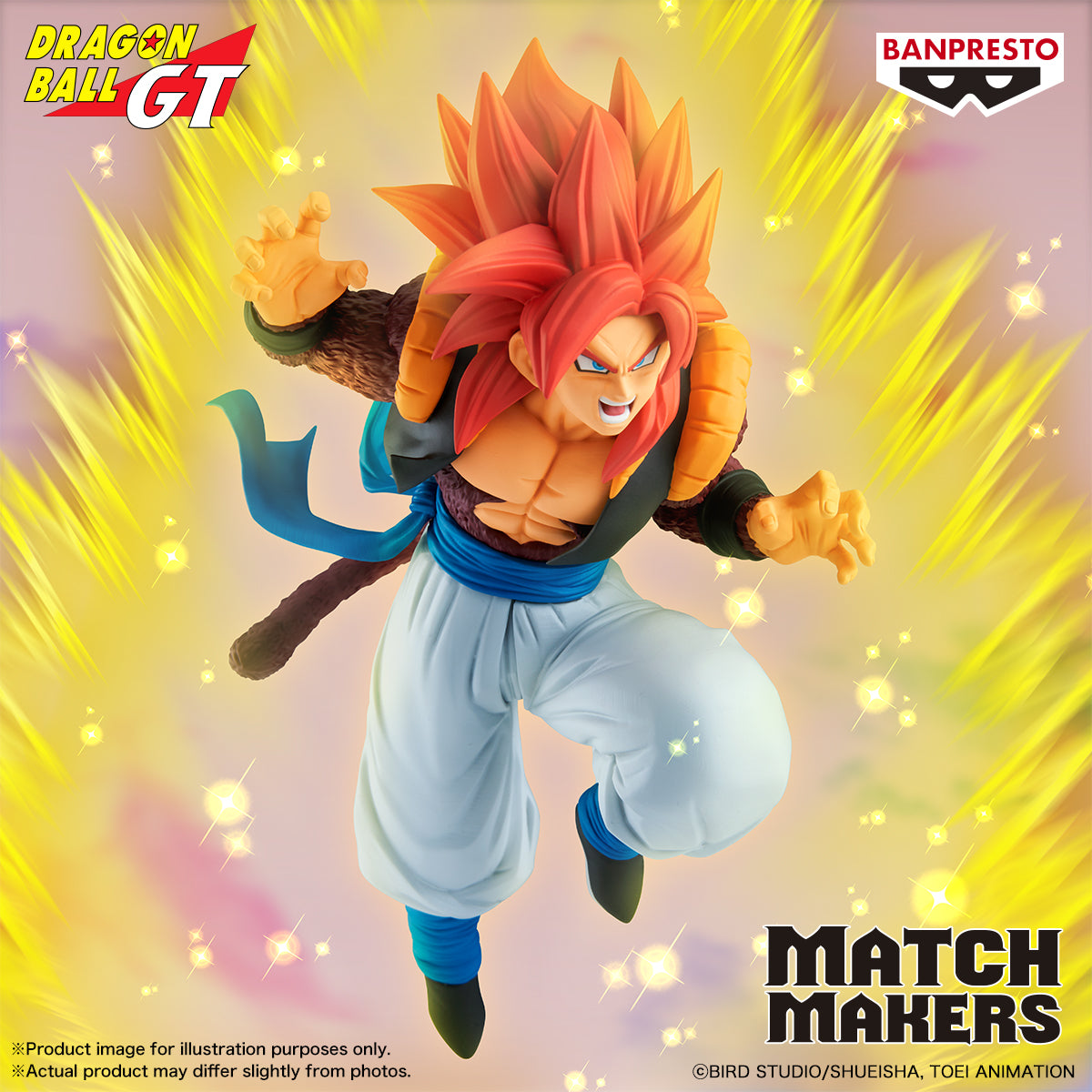 PRE-ORDER Banpresto - Dragon Ball GT Match Makers - Super Saiyan 4 Gogeta: VS Super Yi-Shinron