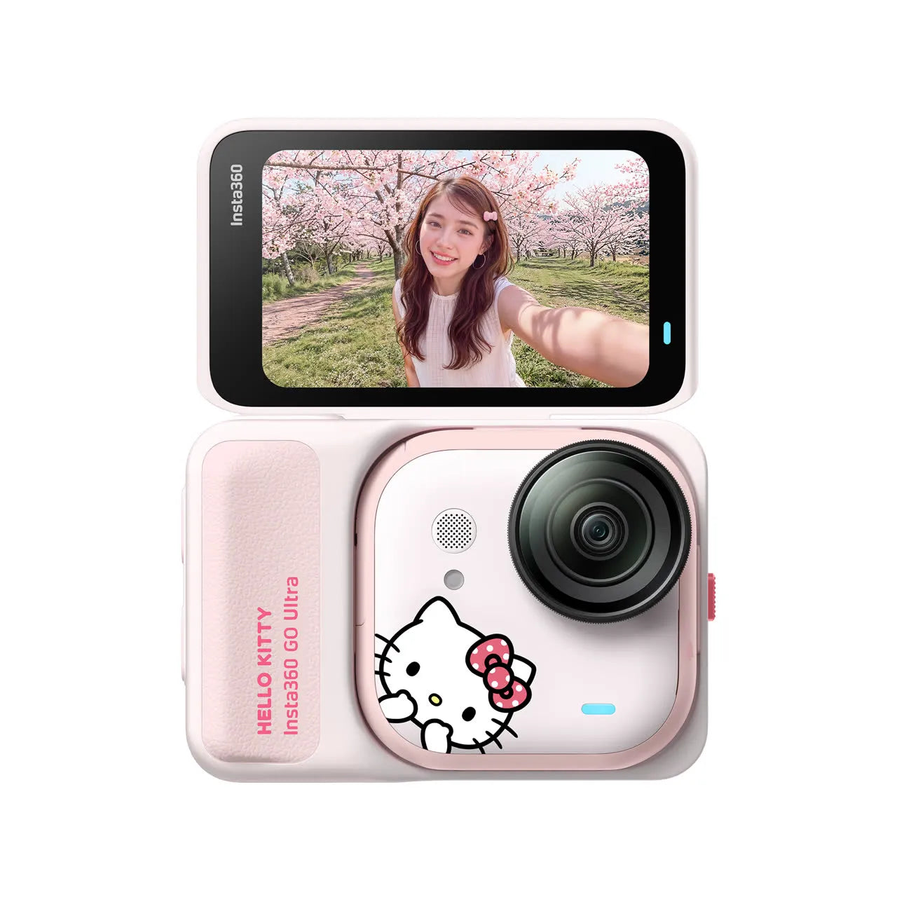 BACK-ORDER Insta360 - GO Ultra - Hello Kitty Limited Edition: Sakura Pink [JP]