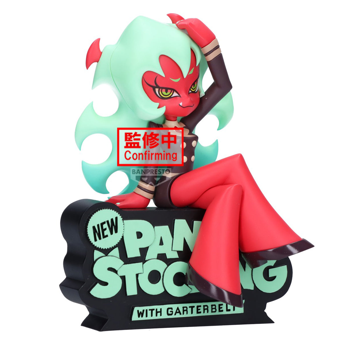 PRE-ORDER Banpresto - New Panty&Stocking With Garterbelt Monitor Top Figz - Scanty And Kneesocks - A: Scanty