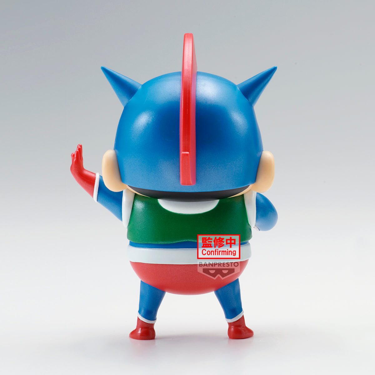 PRE-ORDER Banpresto - Crayon Shinchan: Cosplay Shinchan Figure - Action Kamen Shinchan & Paper Robot Shinchan: Special Color Ver. - A: Action Kamen Shinchan
